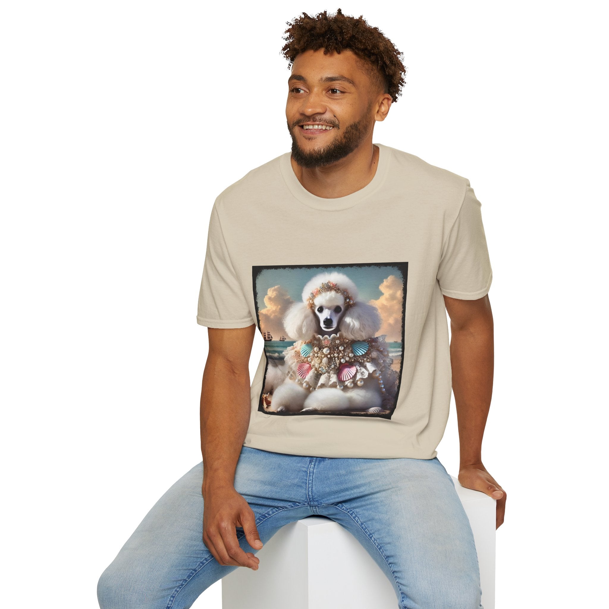 Poodle Coastal Cutie | Unisex Dog T-Shirt