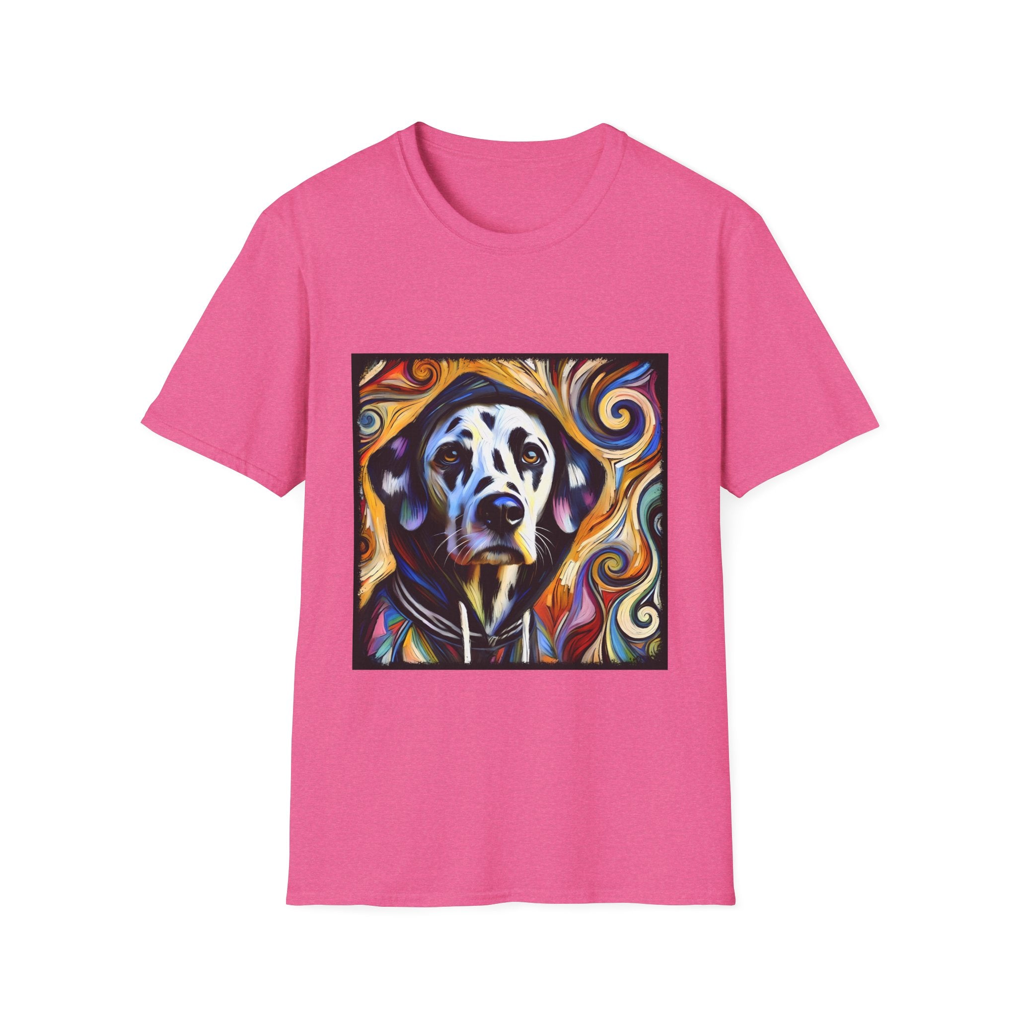 Dalmatian Relaxed Swirl | Unisex Dog T-Shirt