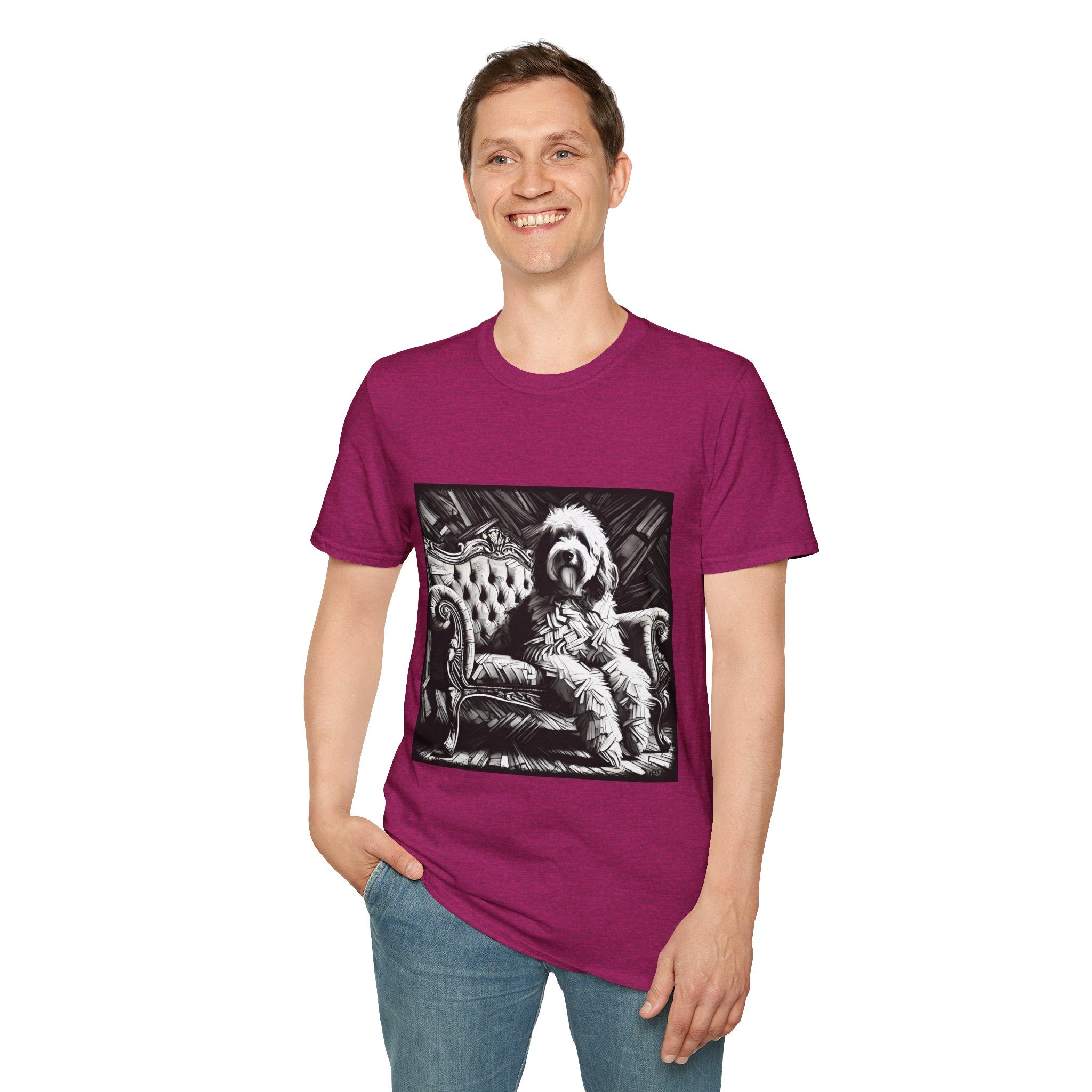 Bernedoodle B&W Bold | Unisex Dog T-Shirt
