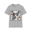 Pembroke Welsh Corgi Bold Heart Sketch | Unisex Dog T-Shirt