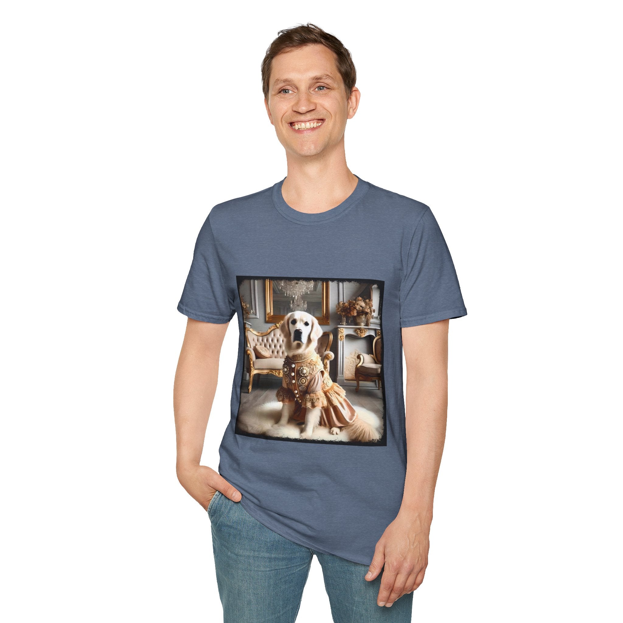 Golden Retriever Priveleged Pup | Unisex Dog T-Shirt