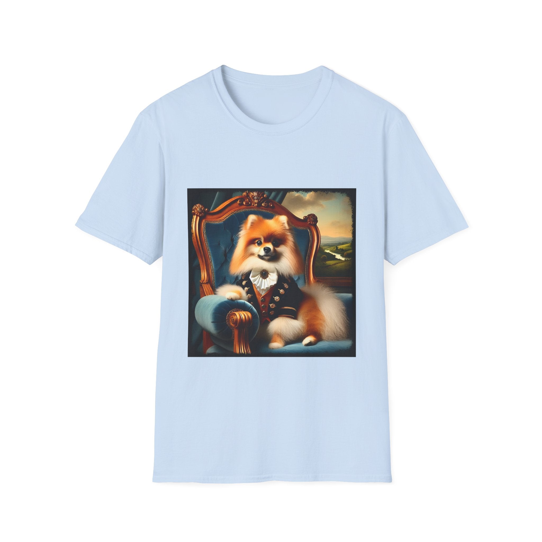Pomeranian Polished Prince | Unisex Dog T-Shirt
