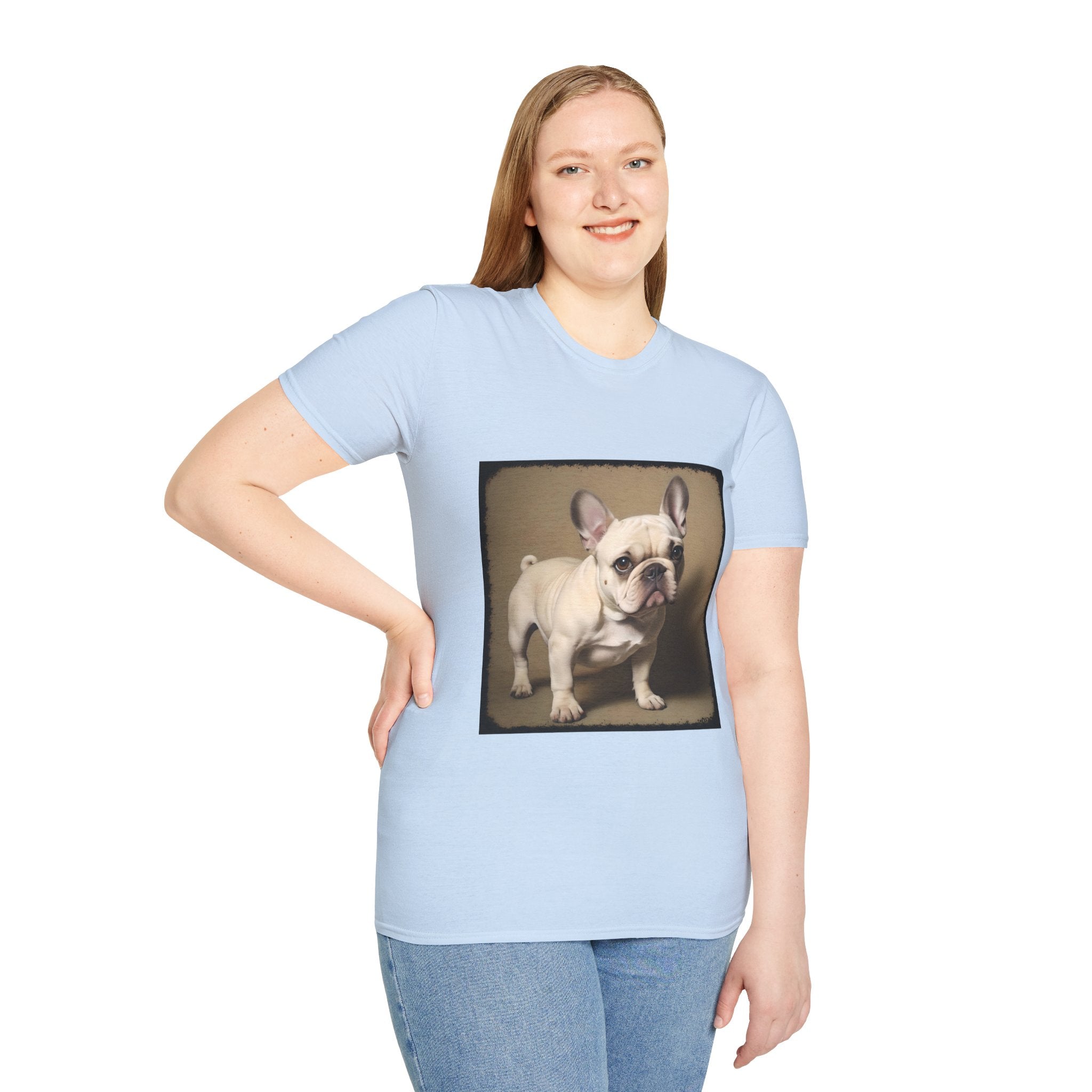 French Bulldog Sweet Portrait | Unisex Dog T-Shirt