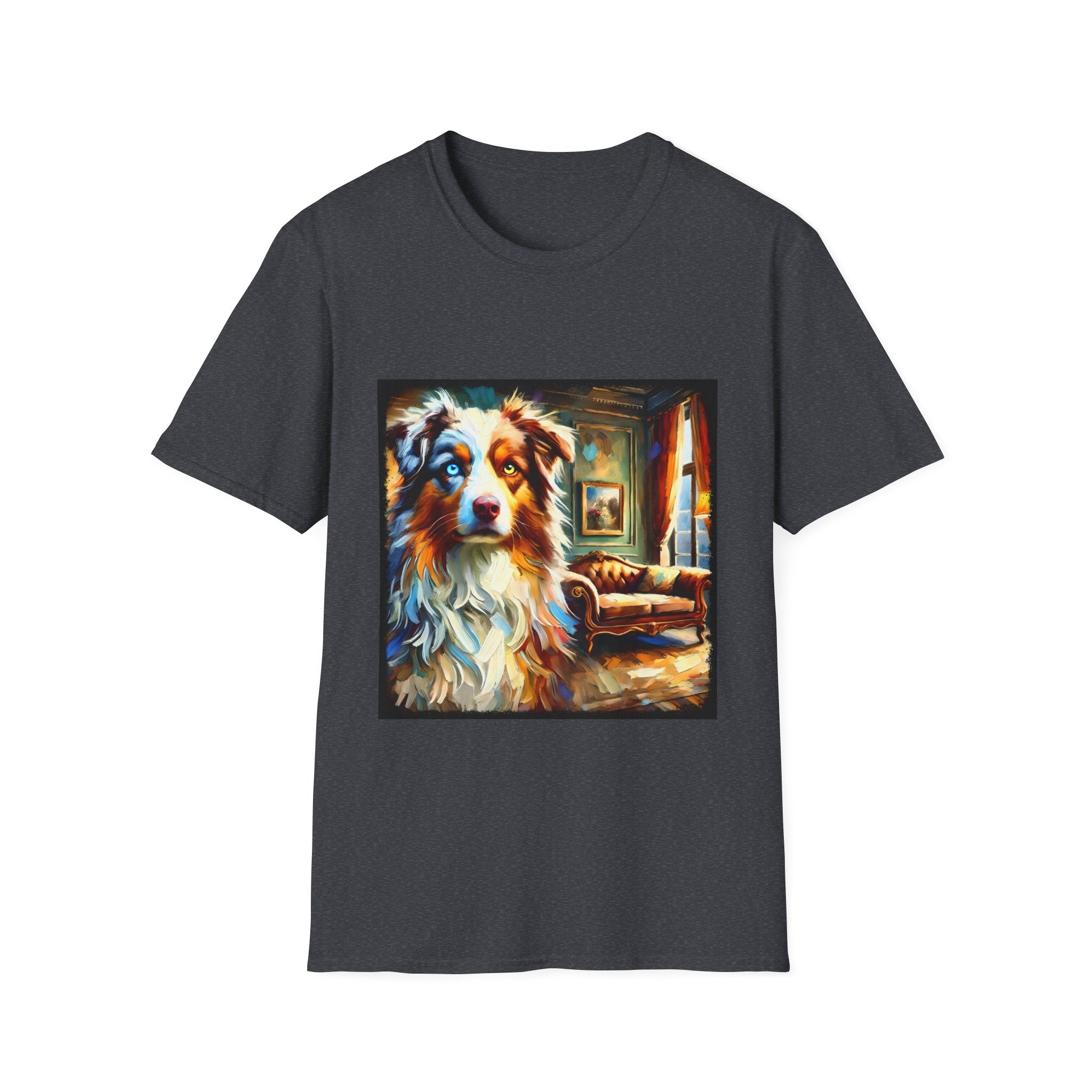 Australian Shepherd Artsy Classic | Unisex Dog T-Shirt