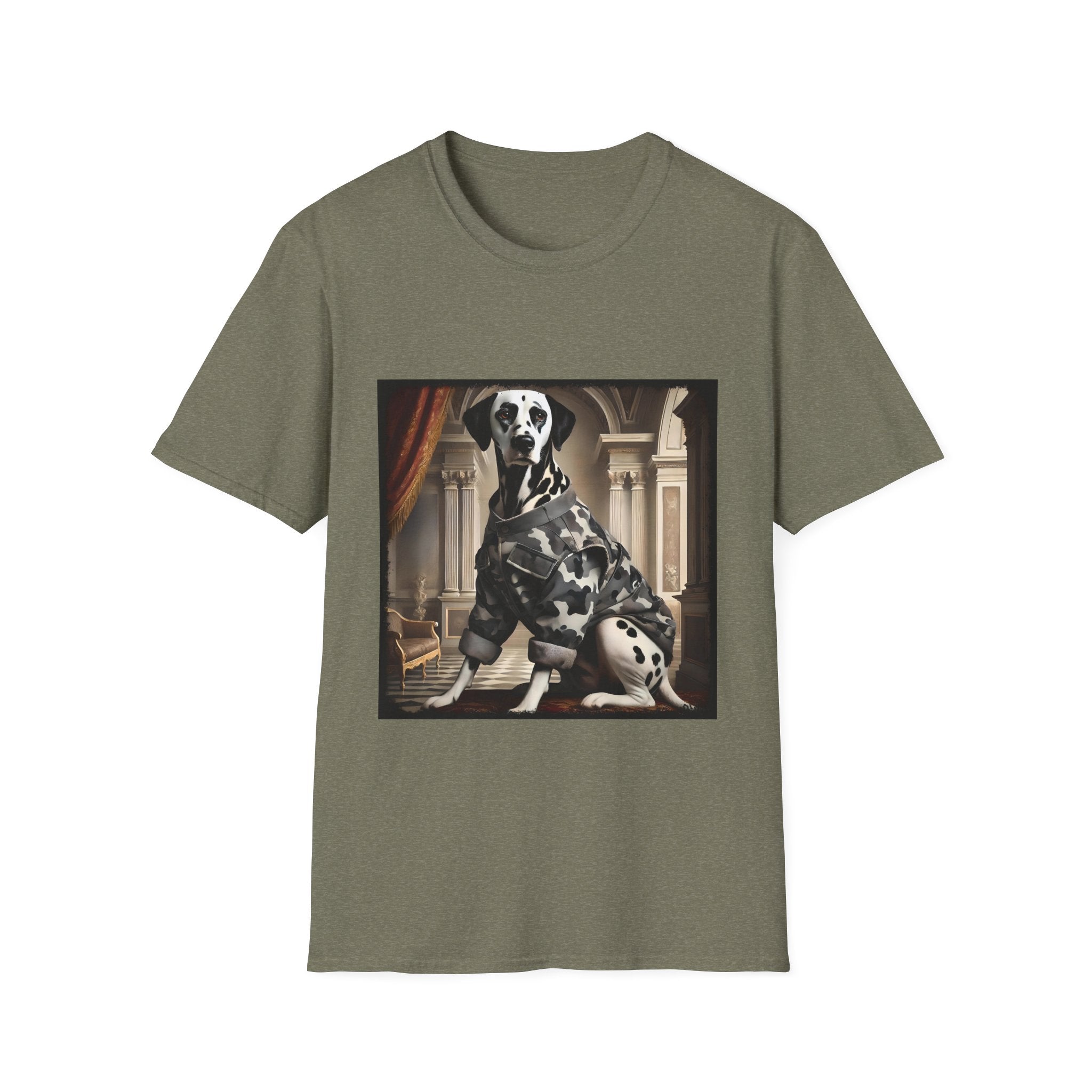 Dalmatian Camo Cutie | Unisex Dog T-Shirt