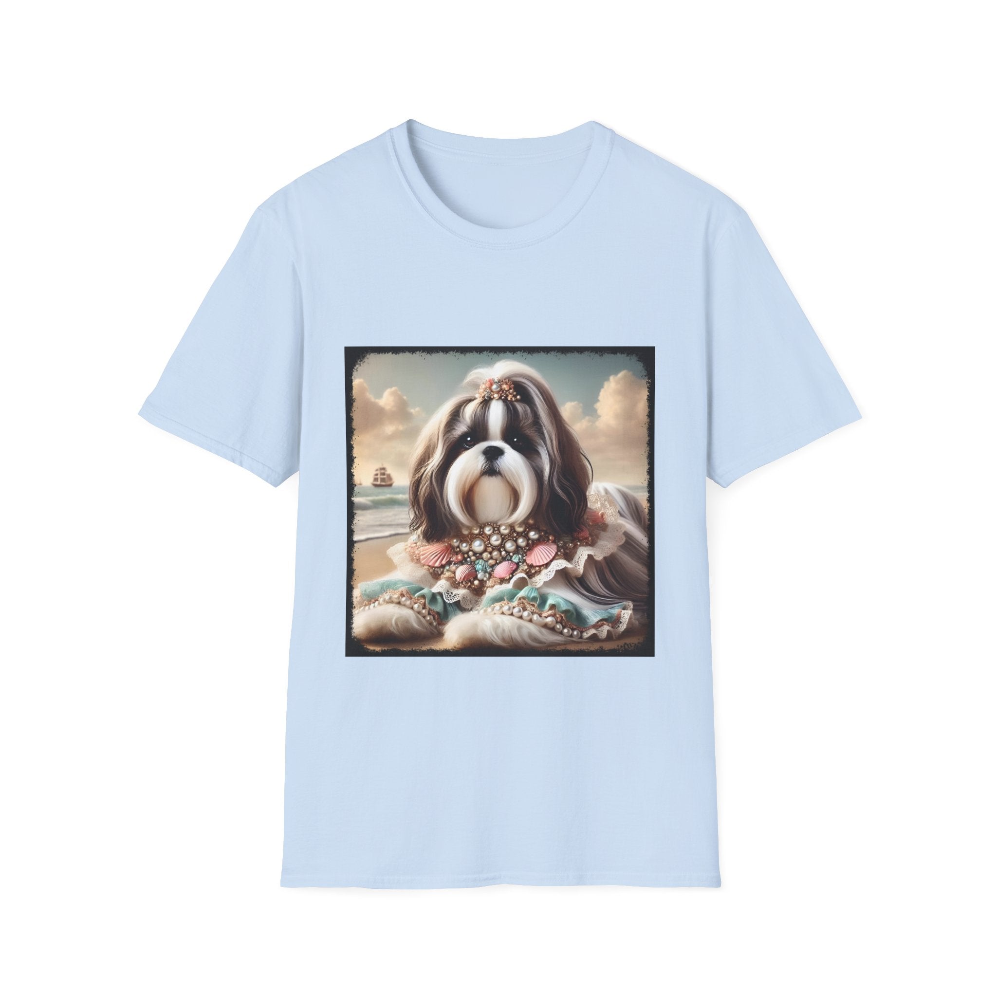Shih Tzu Seashell Sweetie | Unisex Dog T-Shirt