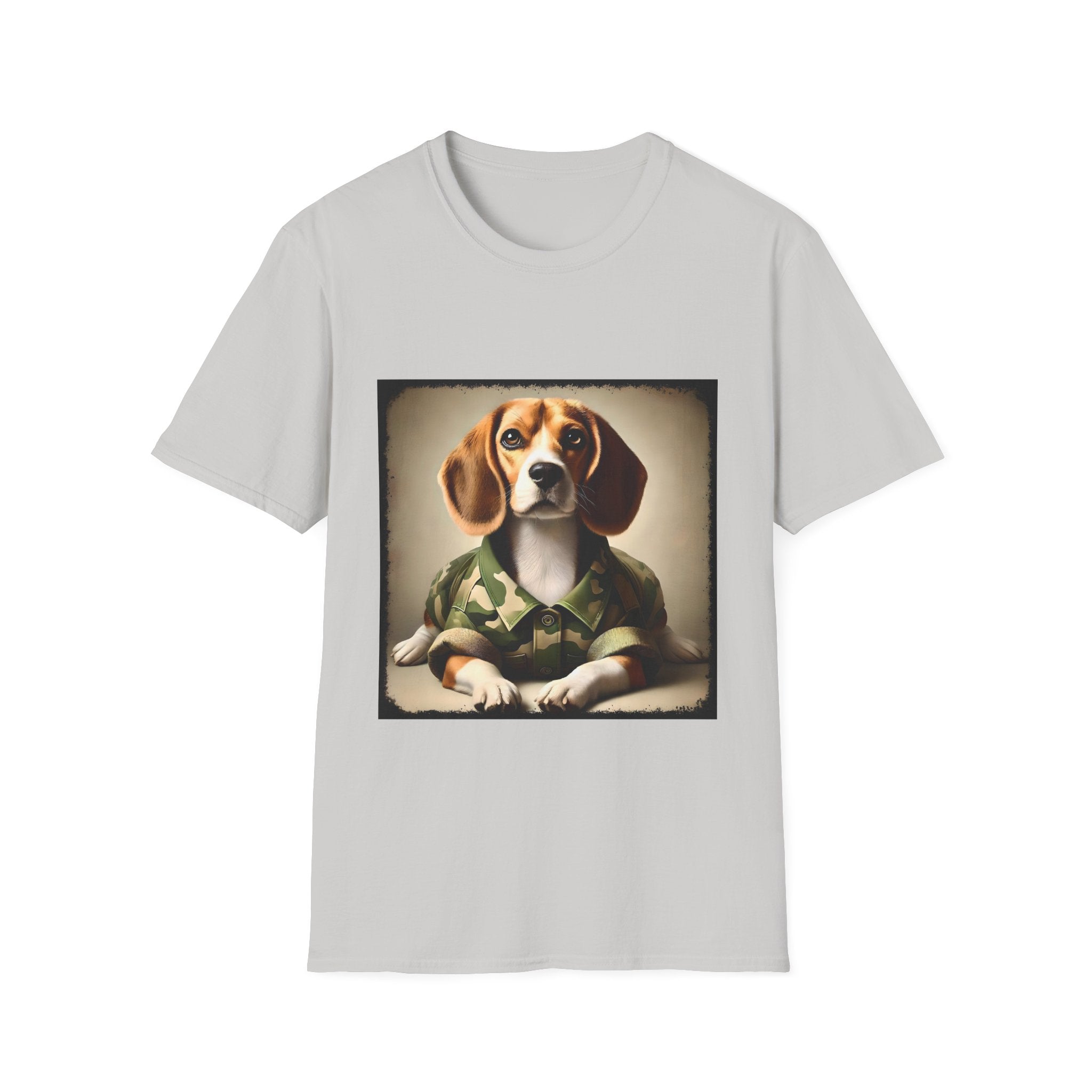 Beagle Camo Comrade | Unisex Dog T-Shirt