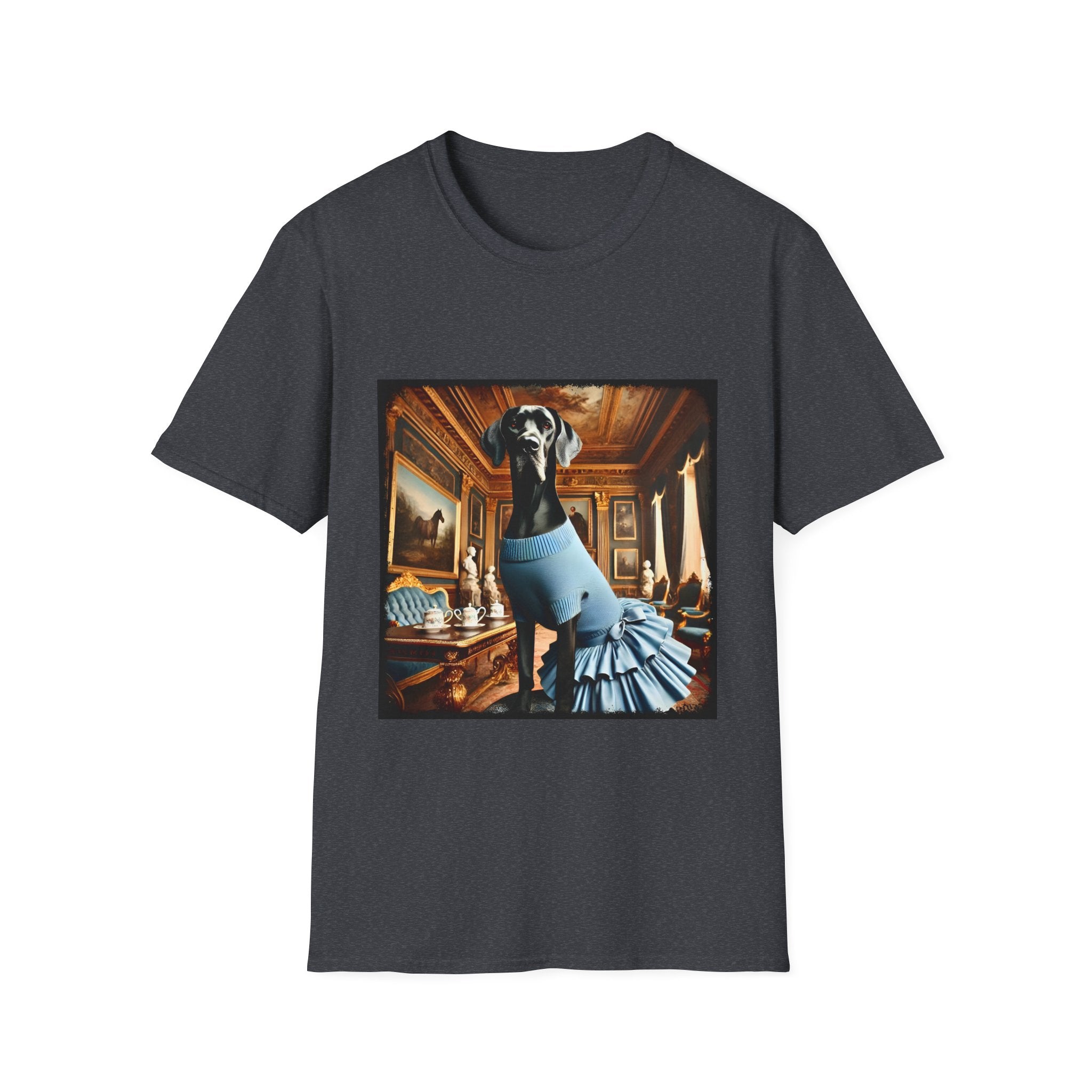 Great Dane Haute Tail | Unisex Dog T-Shirt