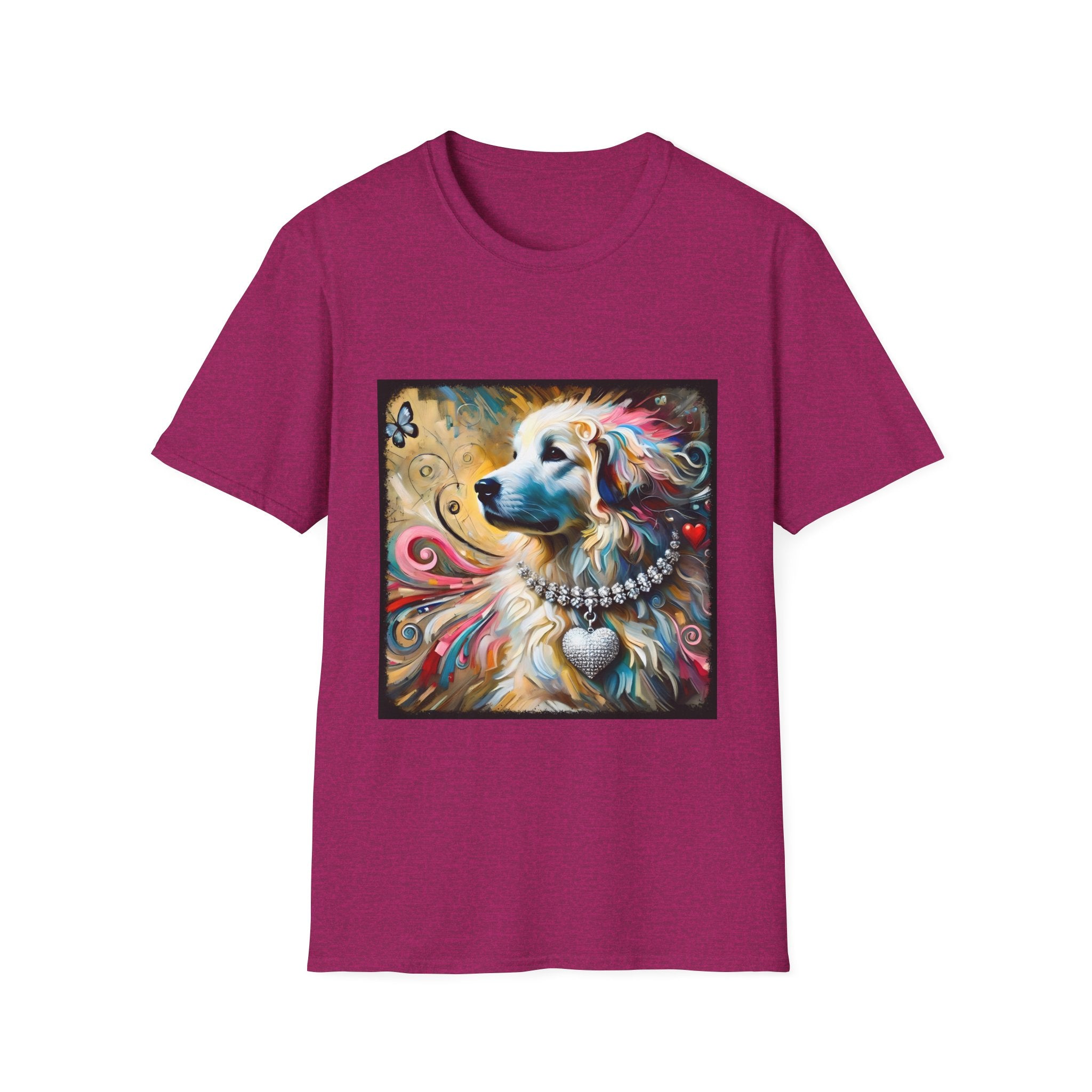 Great Pyrenees Blissful Swirl | Unisex Dog T-Shirt