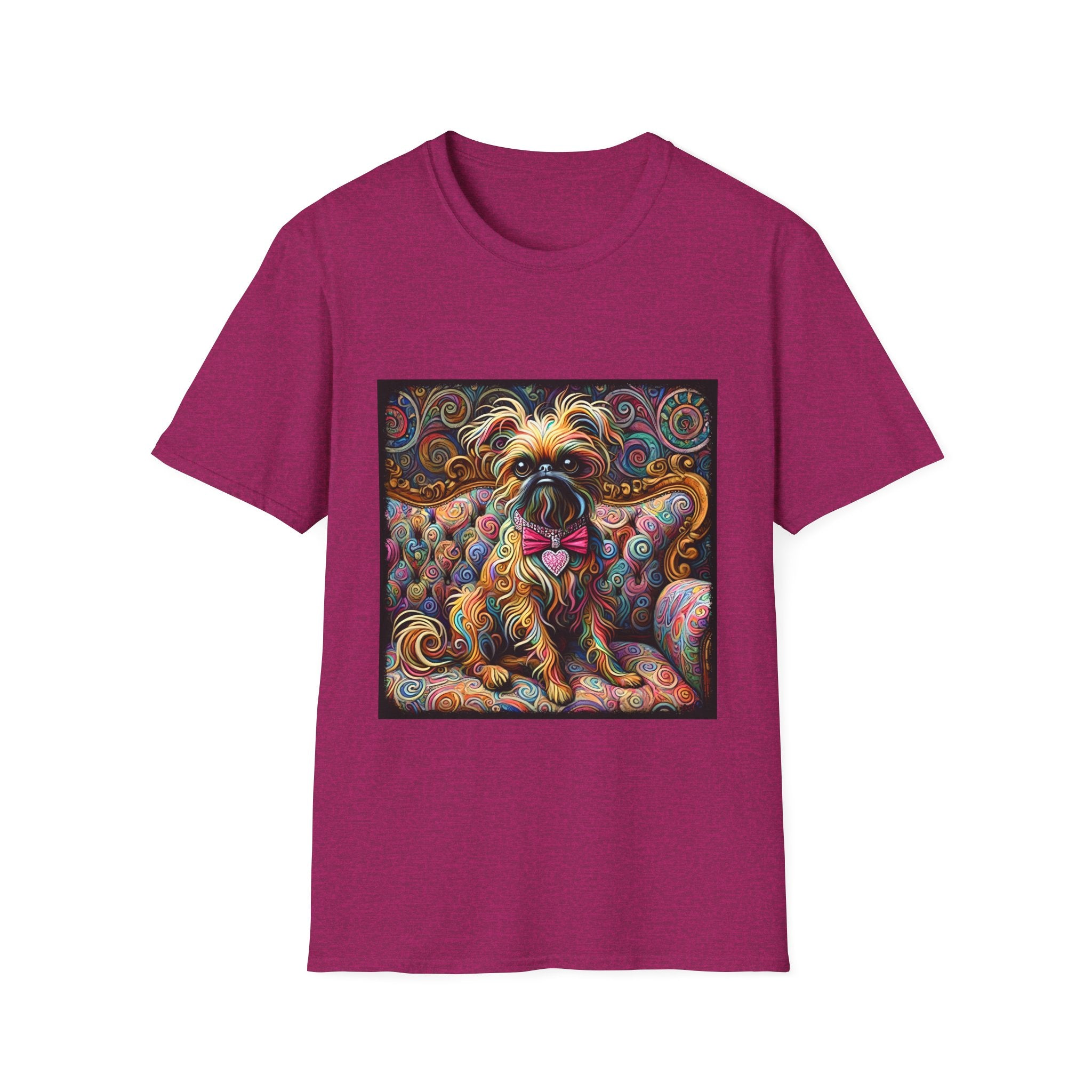 Brussels Griffon Love Swirl | Unisex Dog T-Shirt