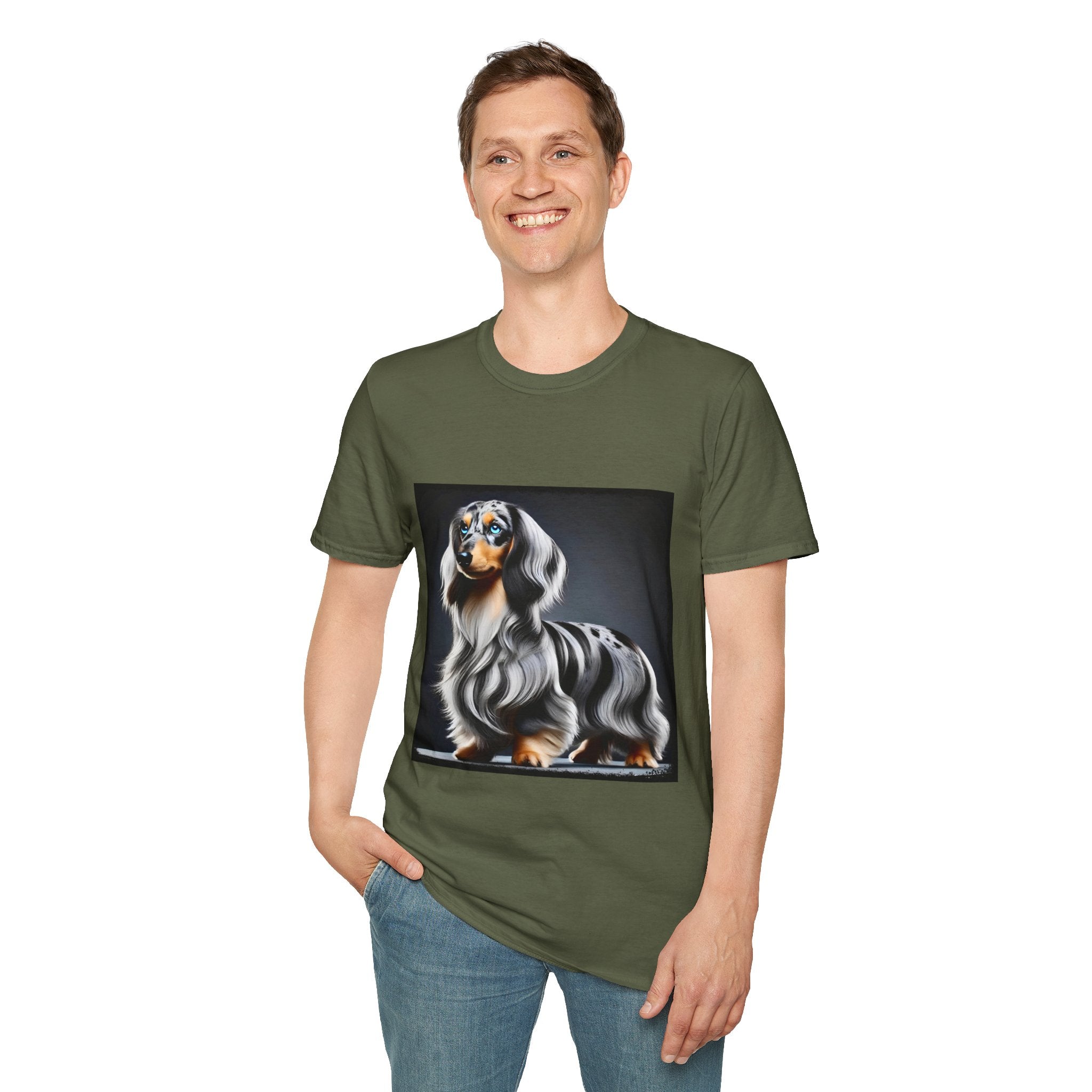 Dachshund On Display | Unisex Dog T-Shirt