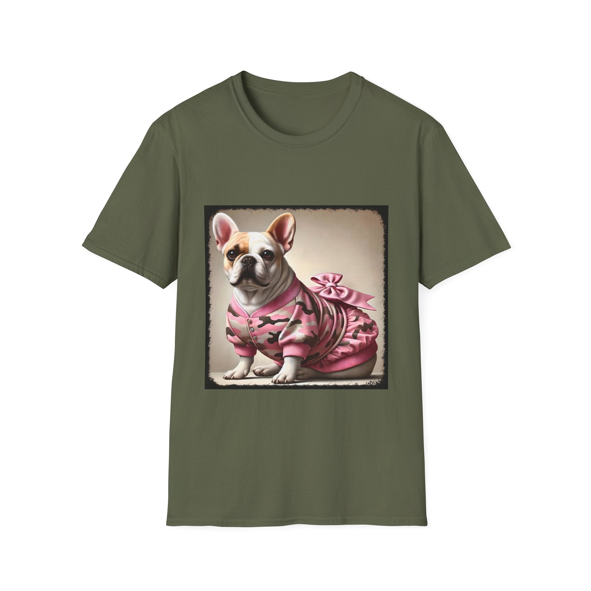 French Bulldog Camo Babygirl | Unisex Dog T-Shirt