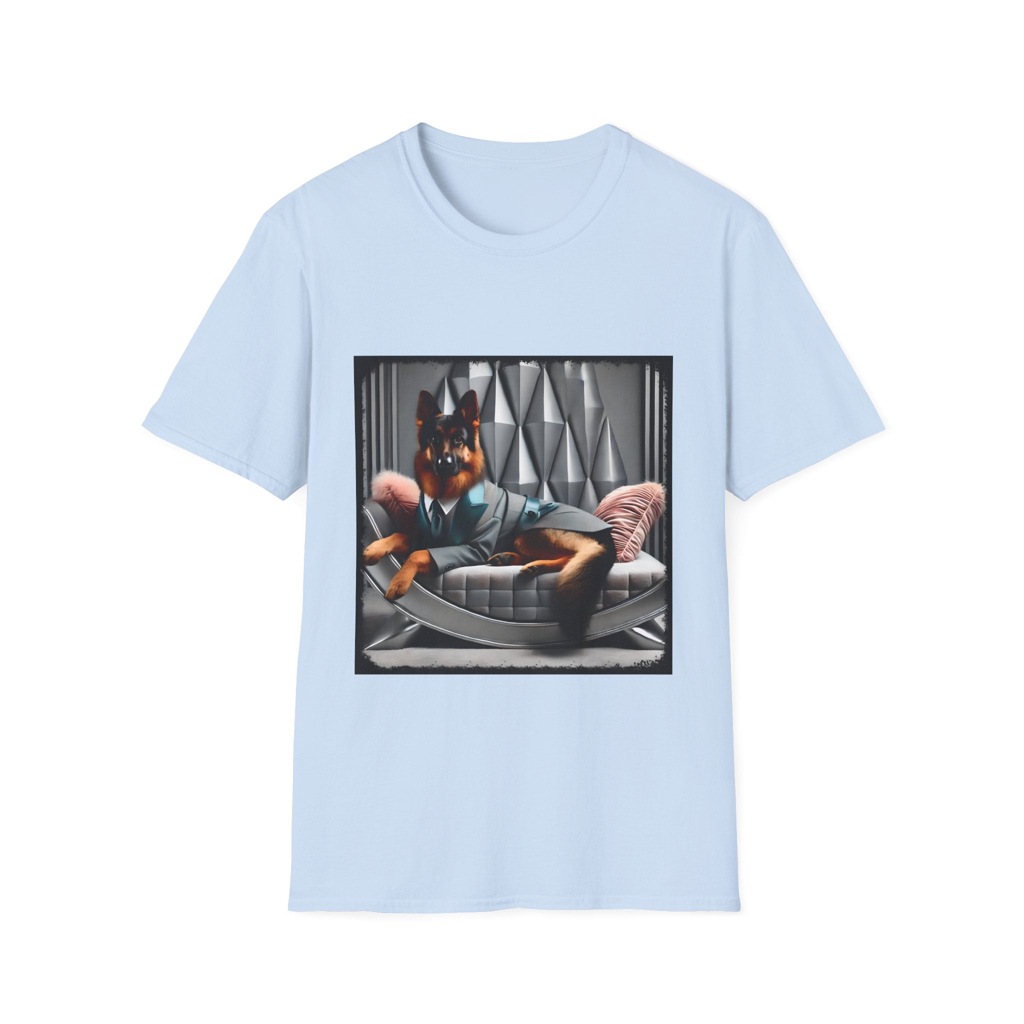 German Shepherd Luxe Muse | Unisex Dog T-Shirt