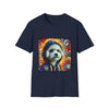 Bichon Frise Urban Swirl | Unisex Dog T-Shirt