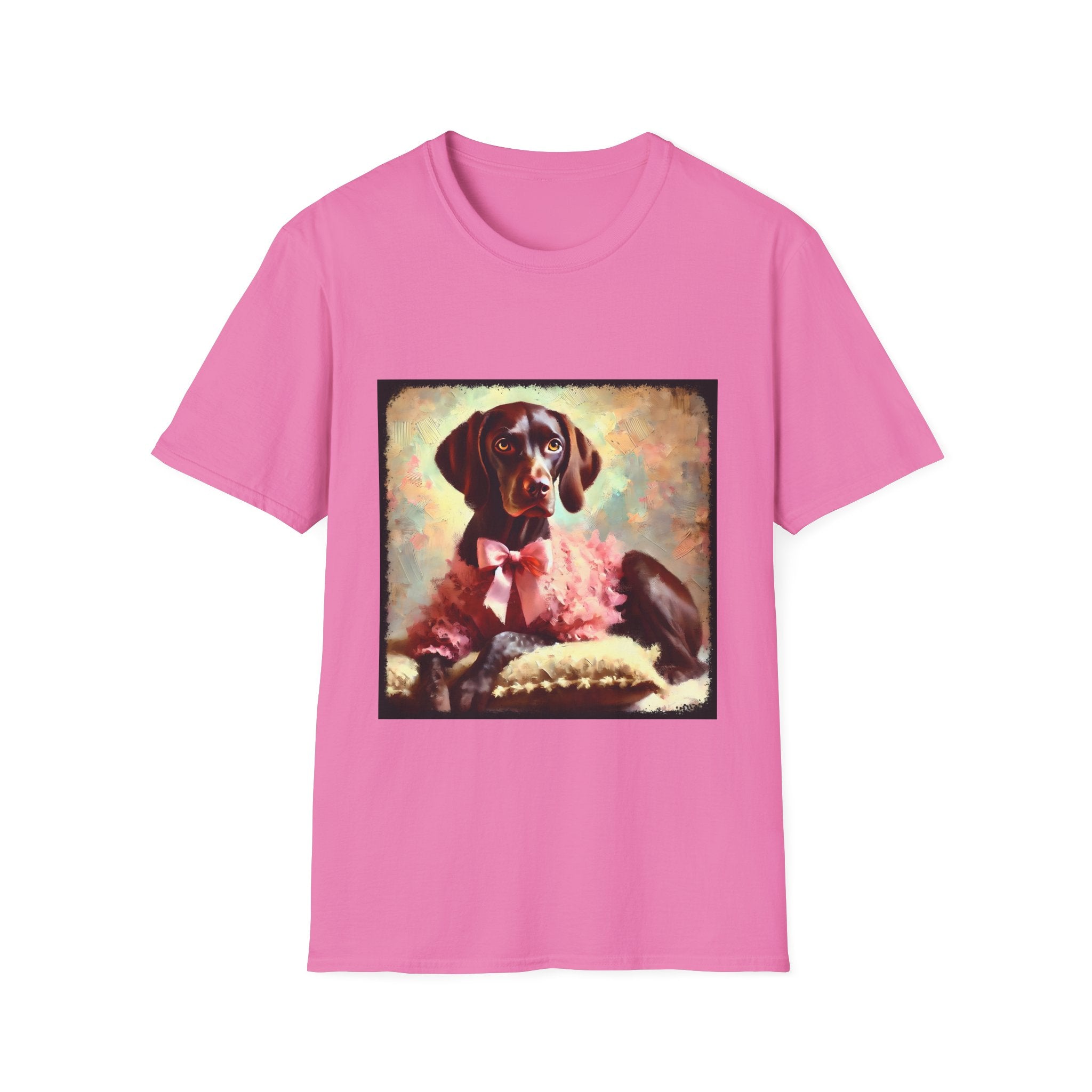 German Shorthaired Pointer Poised Classic | Unisex Dog T-Shirt