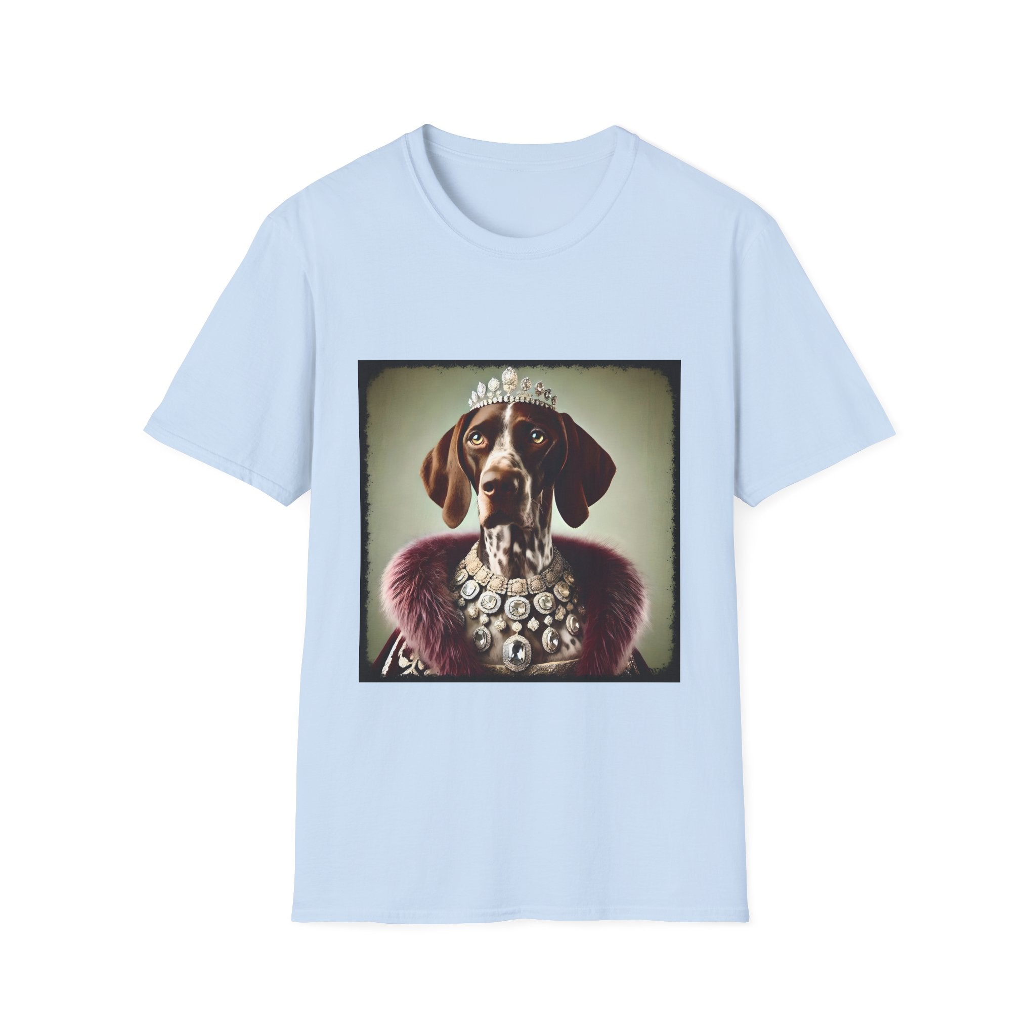 German Shorthaired Pointer Crystal Queen | Unisex Dog T-Shirt