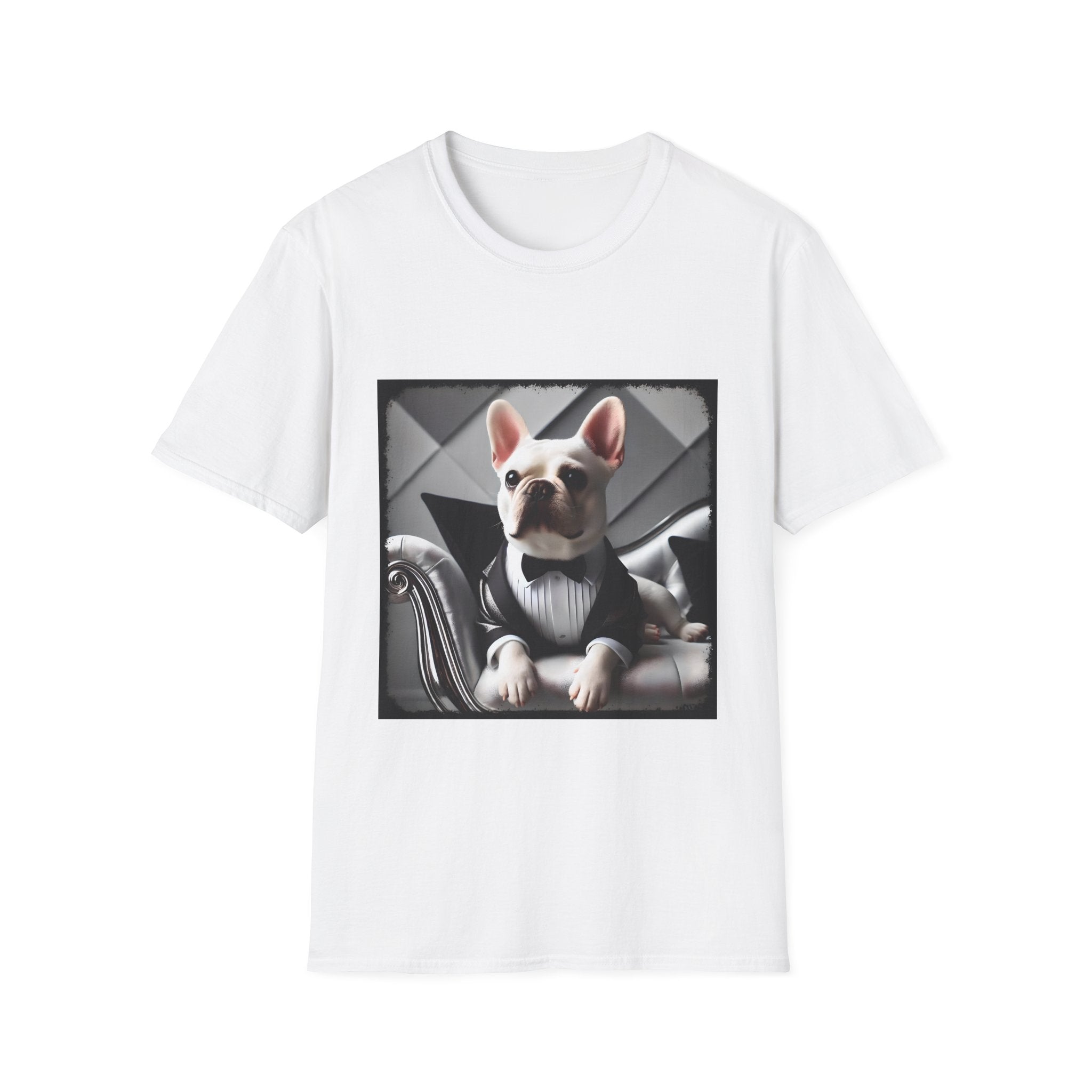 French Bulldog Debonair Dude | Unisex Dog T-Shirt