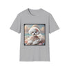 Bichon Frise Beach Beauty | Unisex Dog T-Shirt