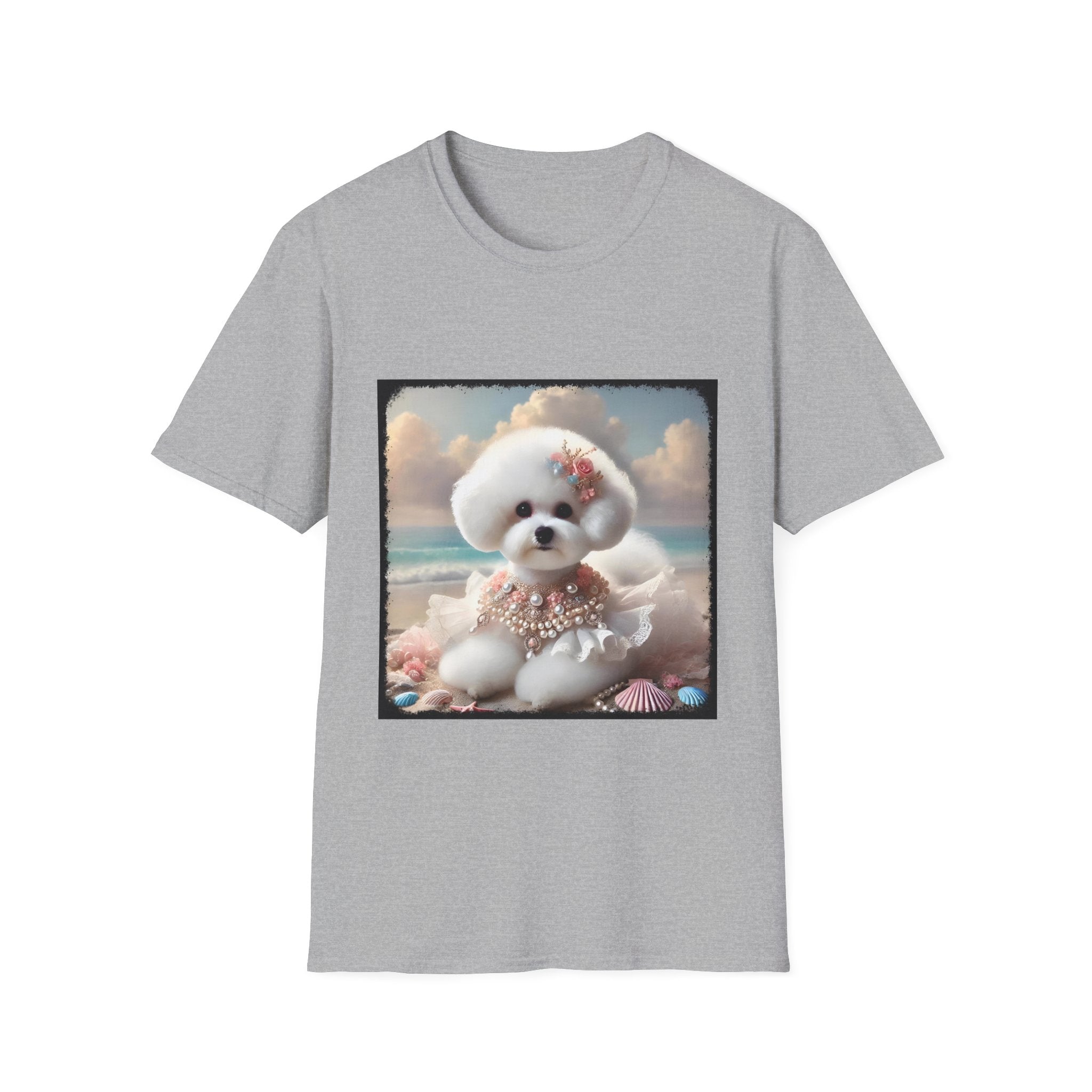 Bichon Frise Beach Beauty | Unisex Dog T-Shirt