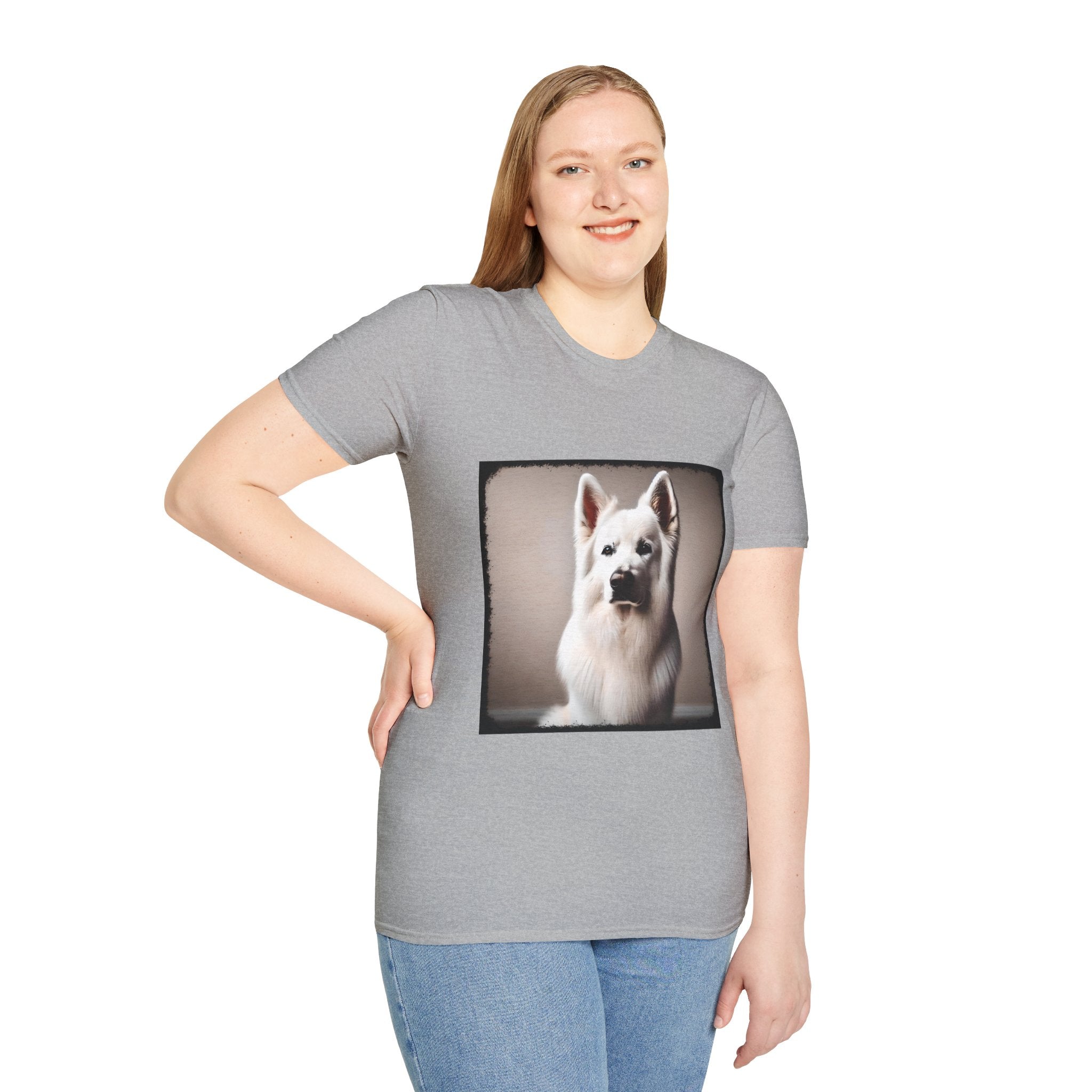 German Shepherd Pure Portrait  | Unisex Dog T-Shirt