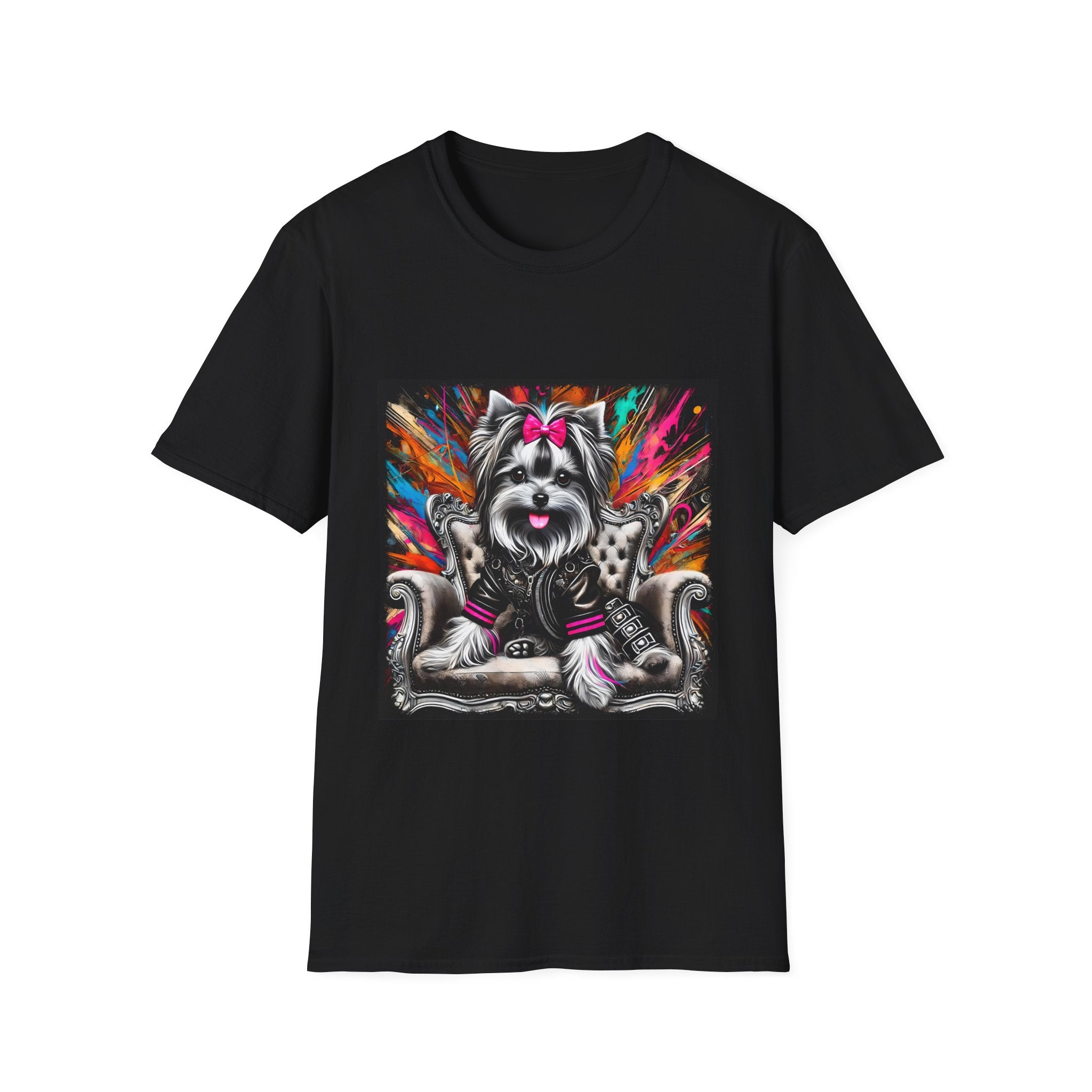 Yorkshire Terrier Bold Rocker  | Unisex Dog T-Shirt