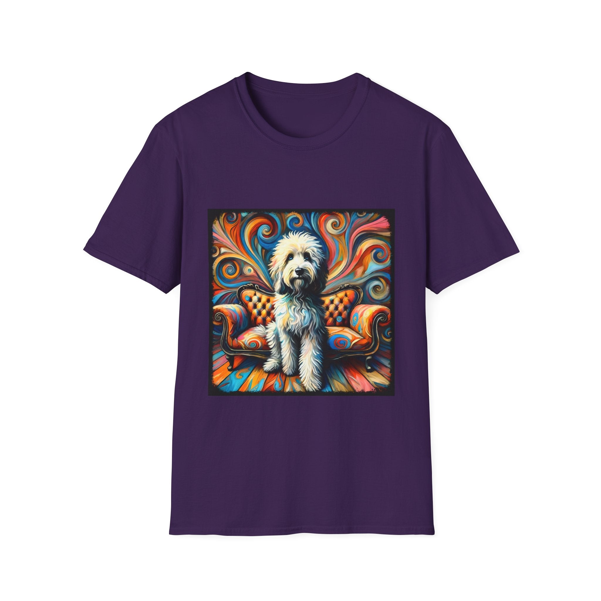 Sheepadoodle Bold Swirl | Unisex Dog T-Shirt