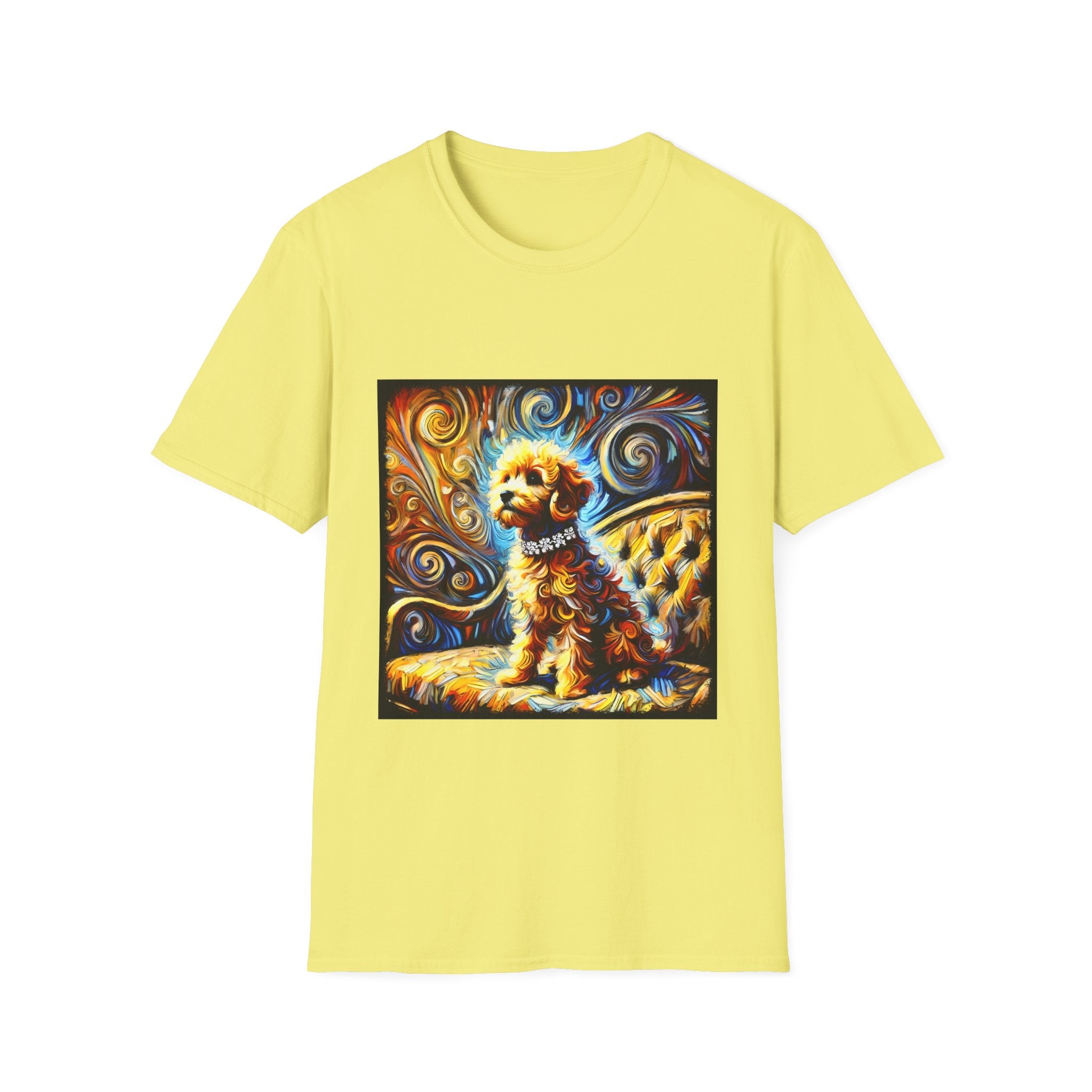 Goldendoodle Vivid Swirl | Unisex Dog T-Shirt