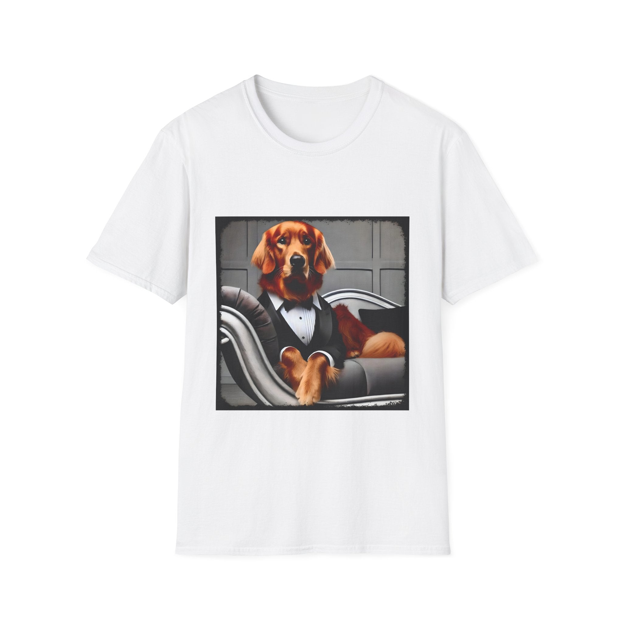 Golden Retriever Tuxedo Titan  | Unisex Dog T-Shirt