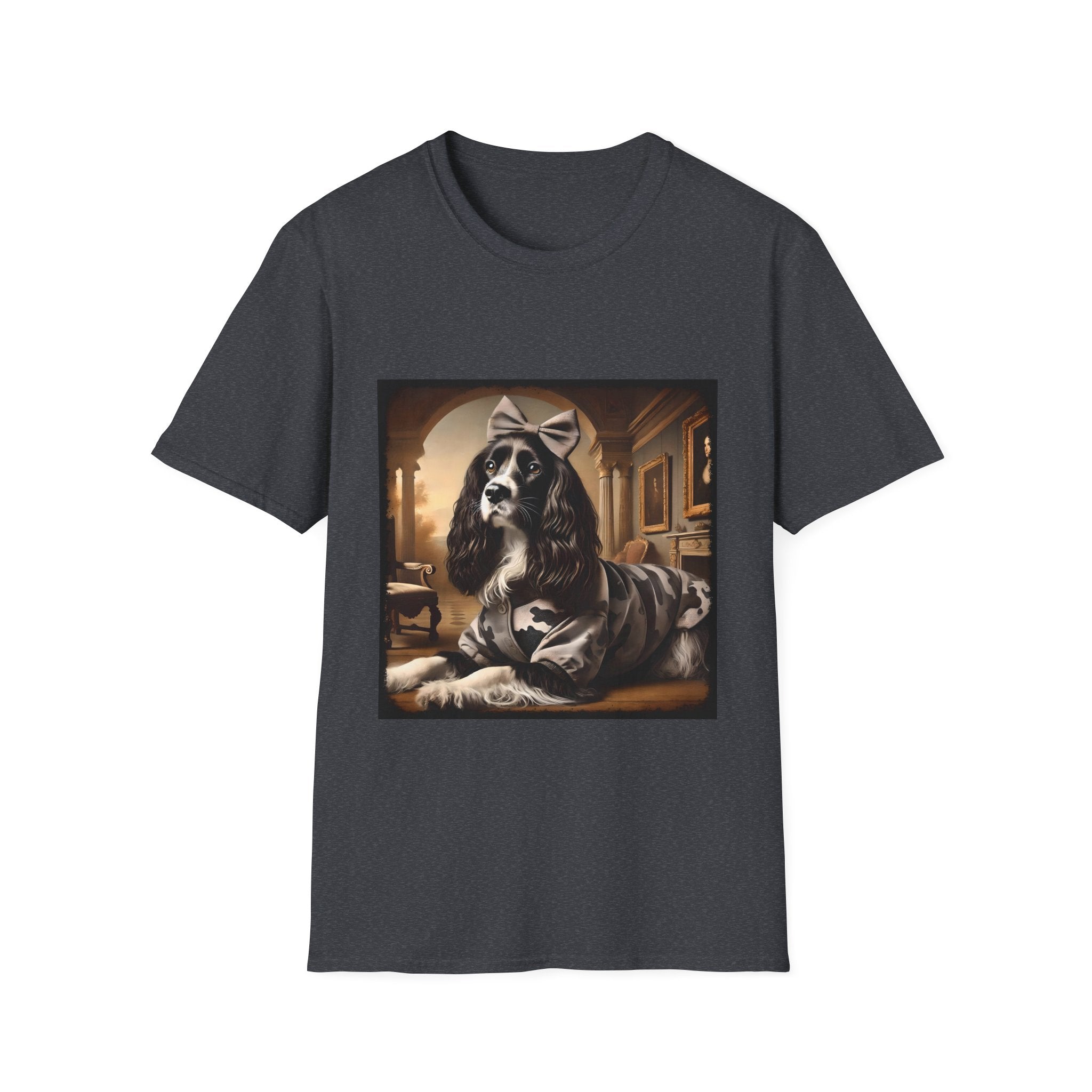English Springer Spaniel Camo Cutie | Unisex Dog T-Shirt