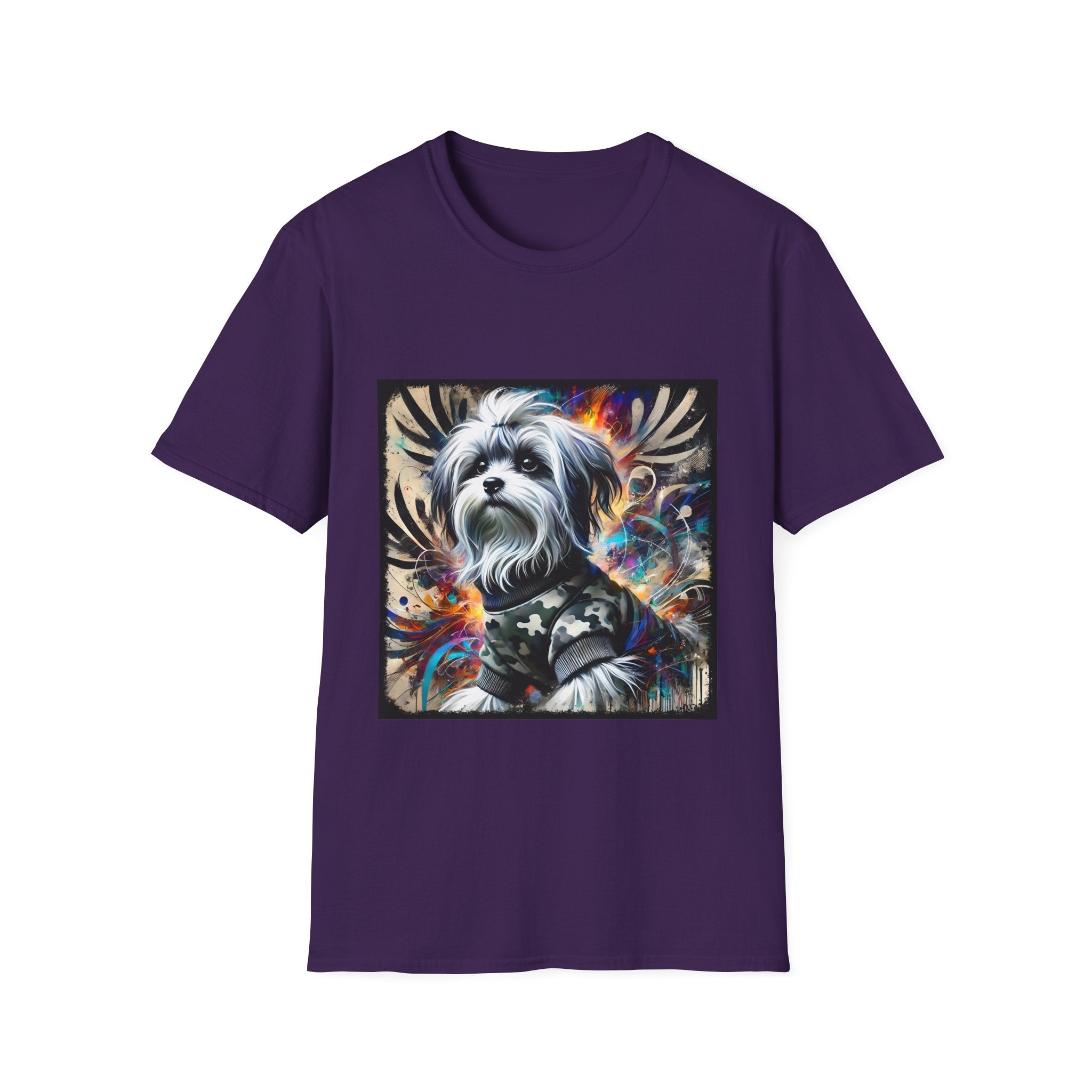 Maltese Bold Armor Classic | Unisex Dog T-Shirt