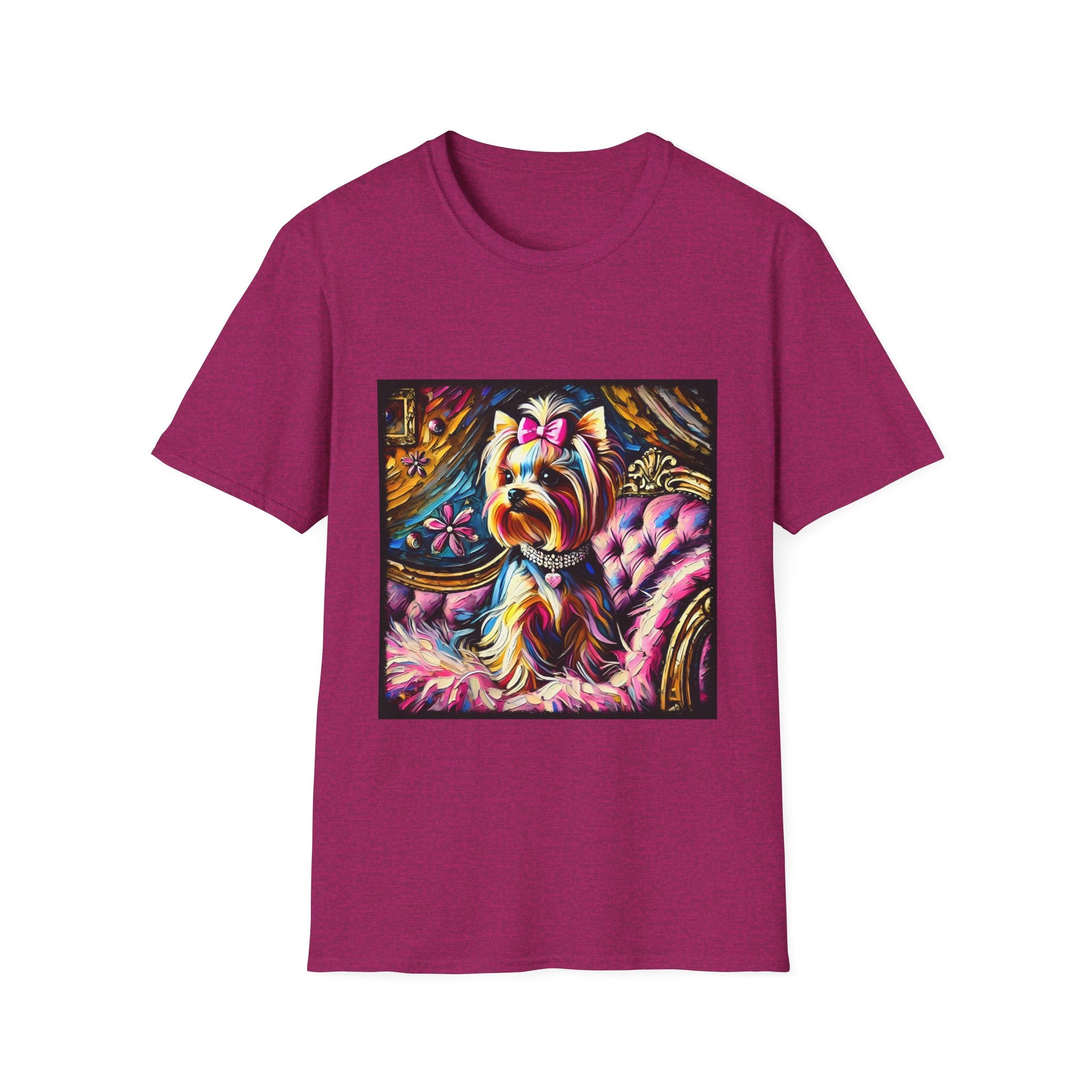 Yorkshire Terrier Pink Classic | Unisex Dog T-Shirt