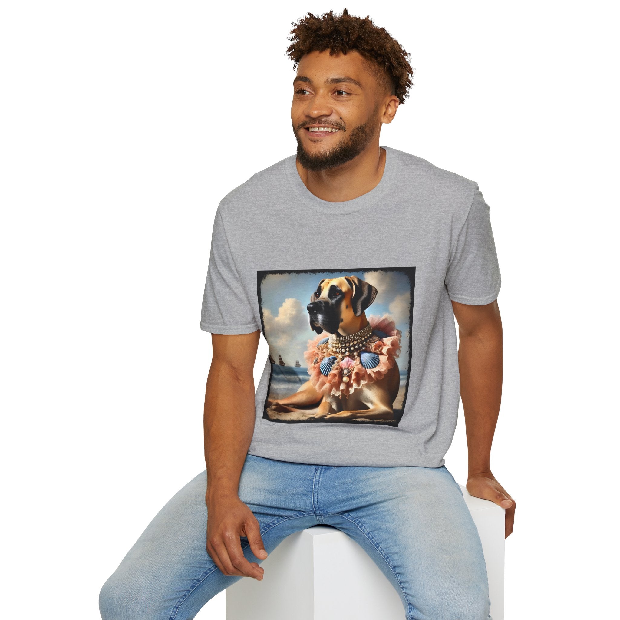 Great Dane Seaside Queen | Unisex Dog T-Shirt