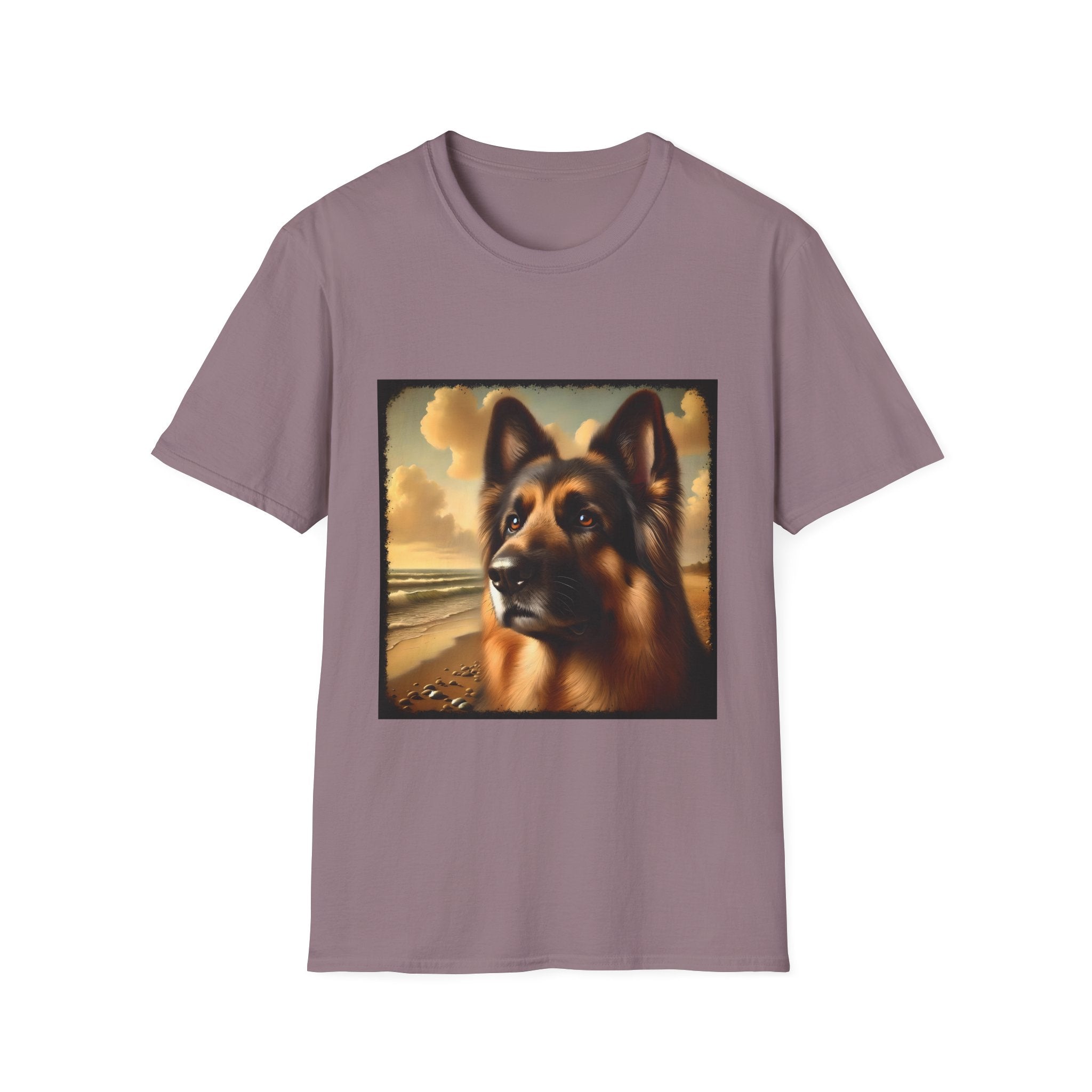 German Shepherd Beach Classic | Unisex Dog T-Shirt