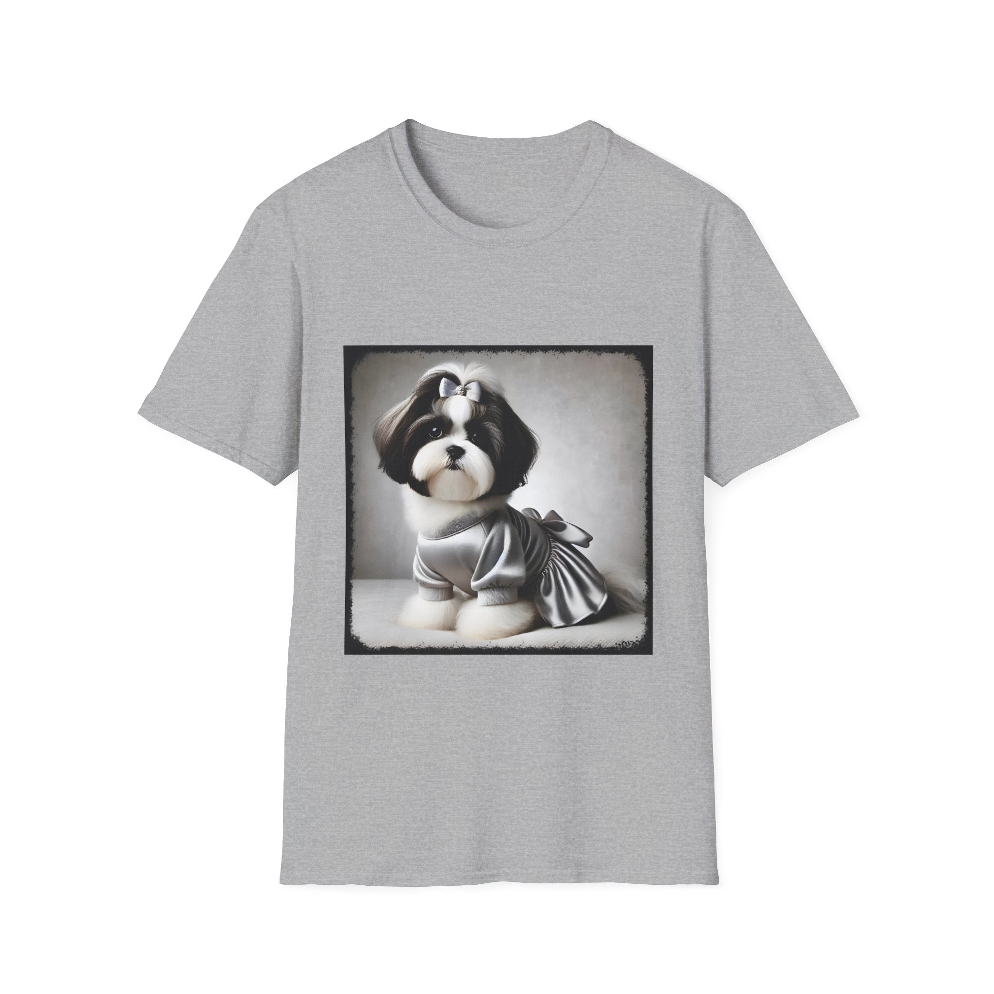 Shih Tzu Silver Sweetheart | Unisex Dog T-Shirt