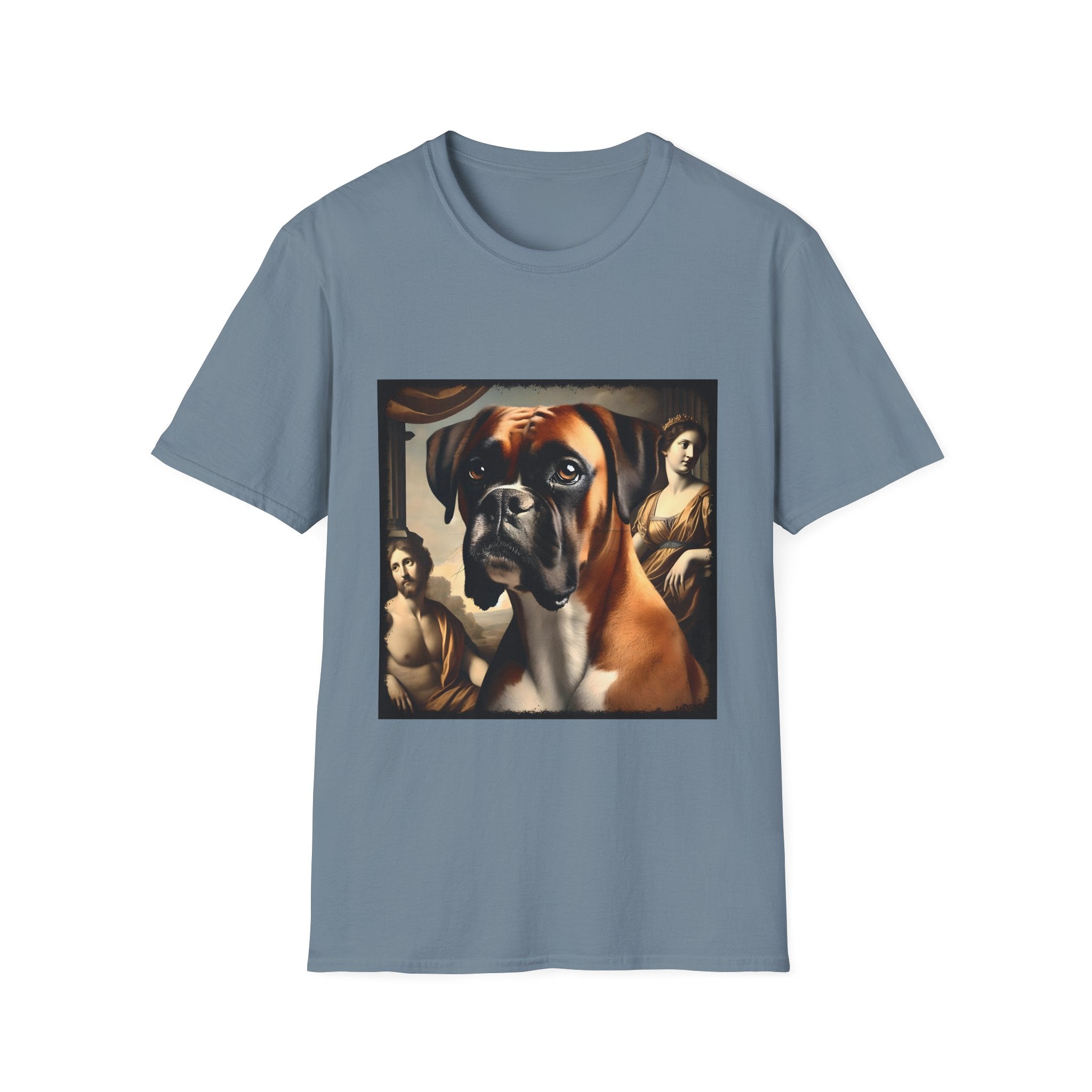 Boxer Posh Portrait | Unisex Dog T-Shirt