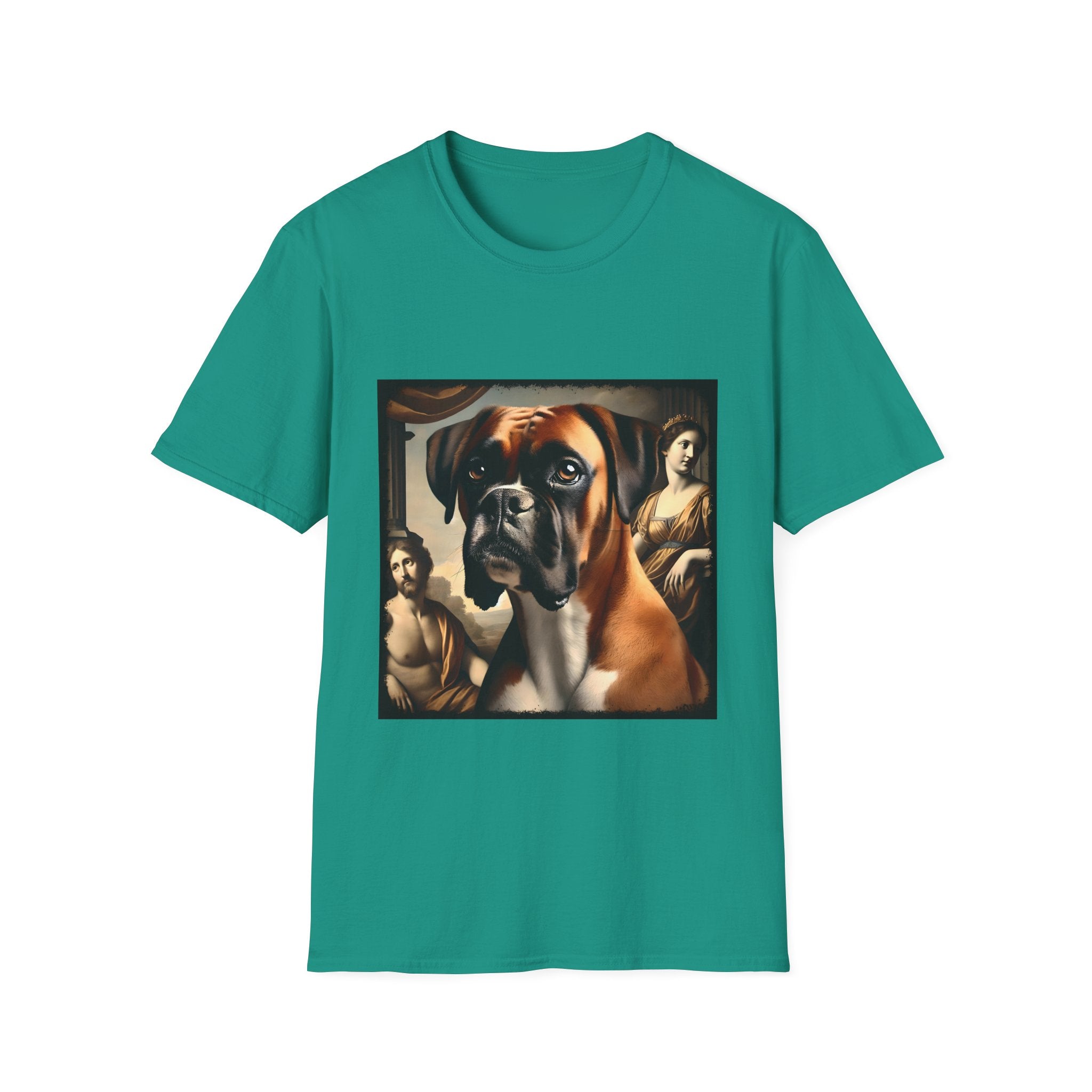 Boxer Posh Portrait | Unisex Dog T-Shirt