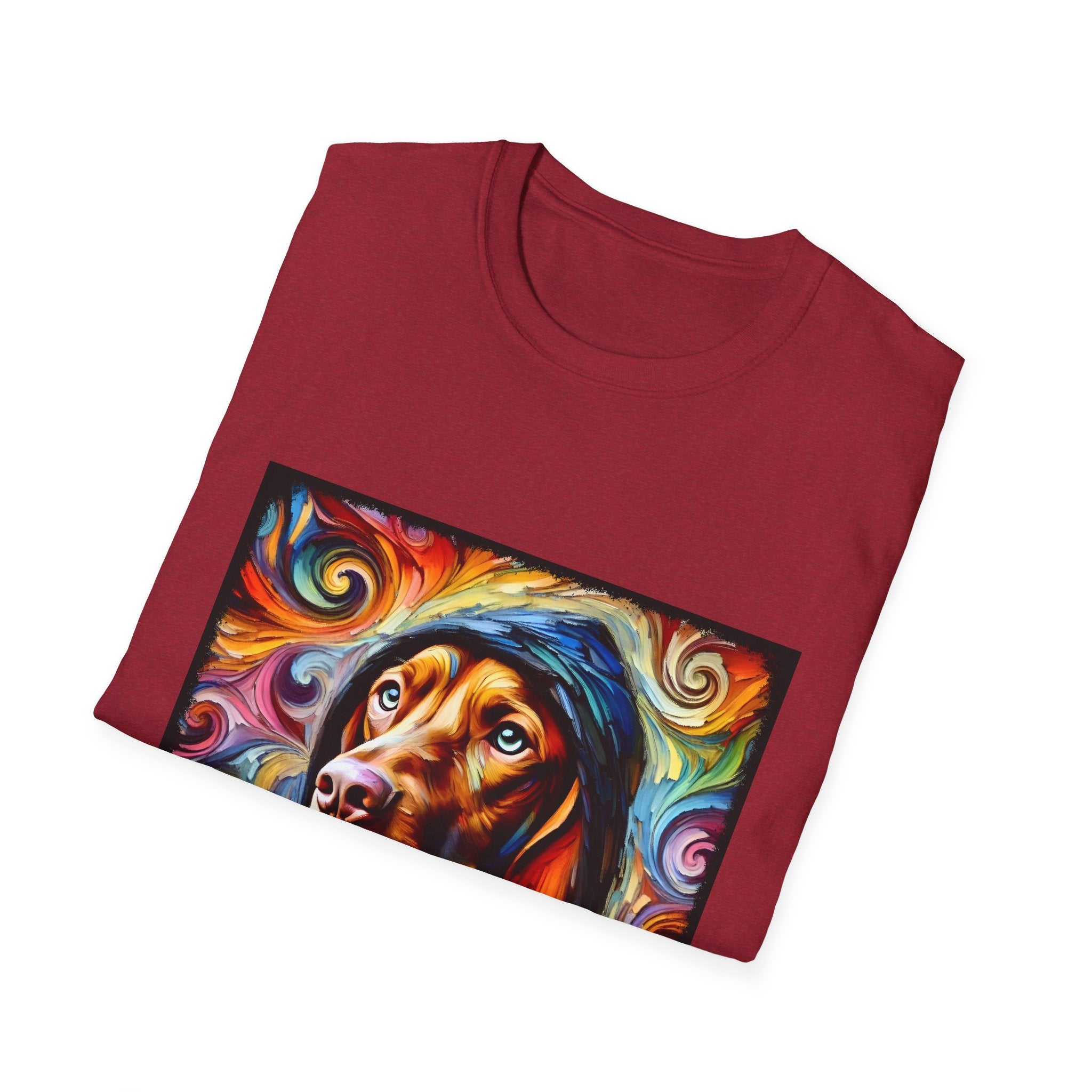 Vizsla Relaxed Swirl | Unisex Dog T-Shirt