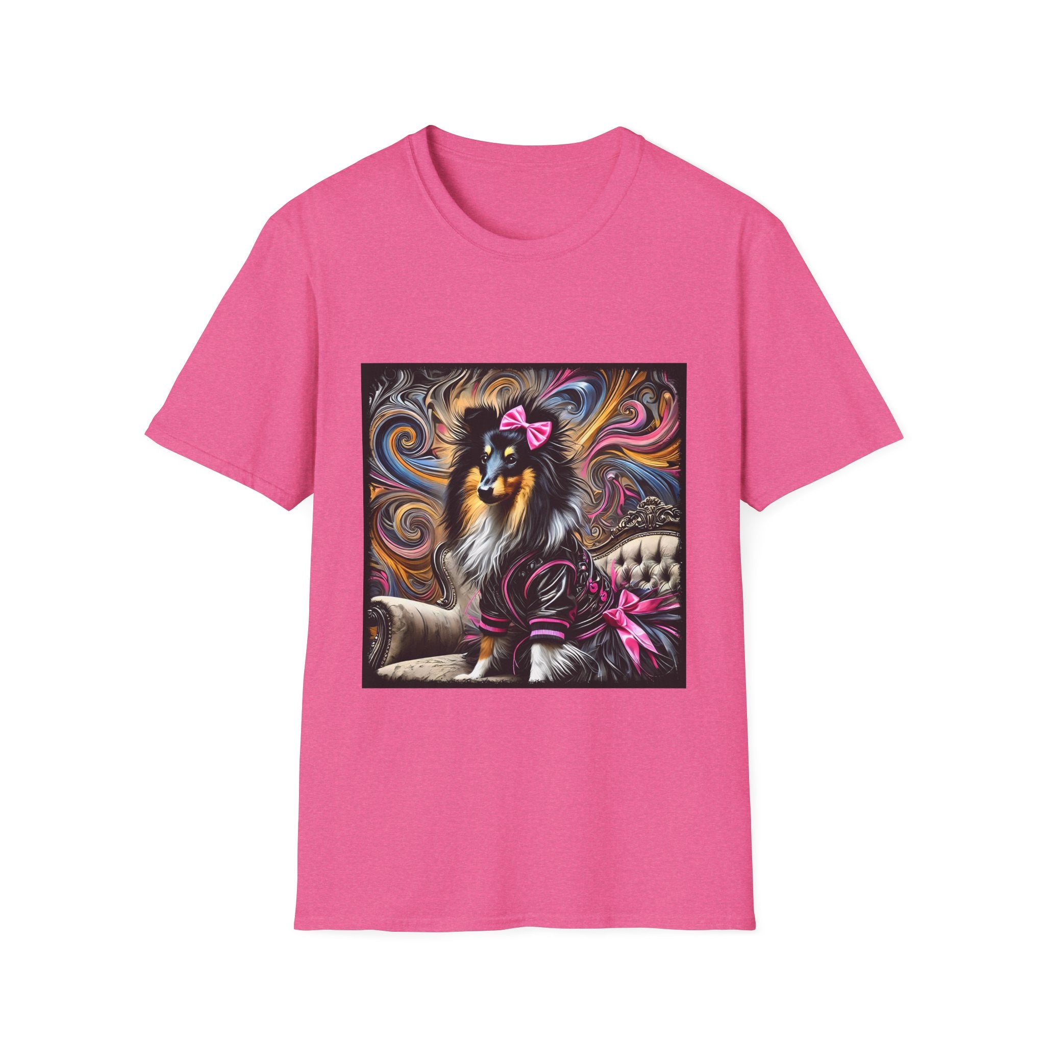 Collie Bold Rocker | Unisex Dog T-Shirt