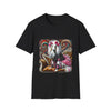 Collie Pink Rocker | Unisex Dog T-Shirt