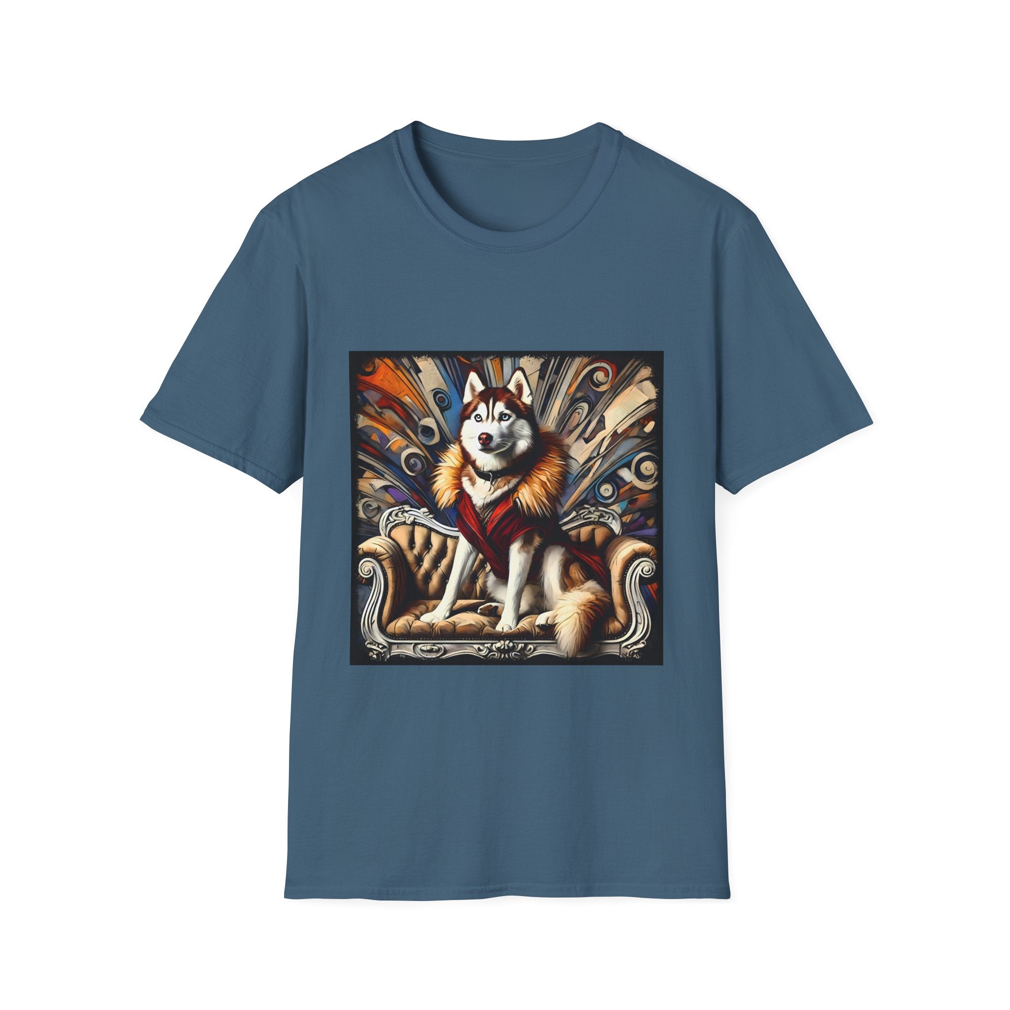 Siberian Husky Bold Rebel | Unisex Dog T-Shirt