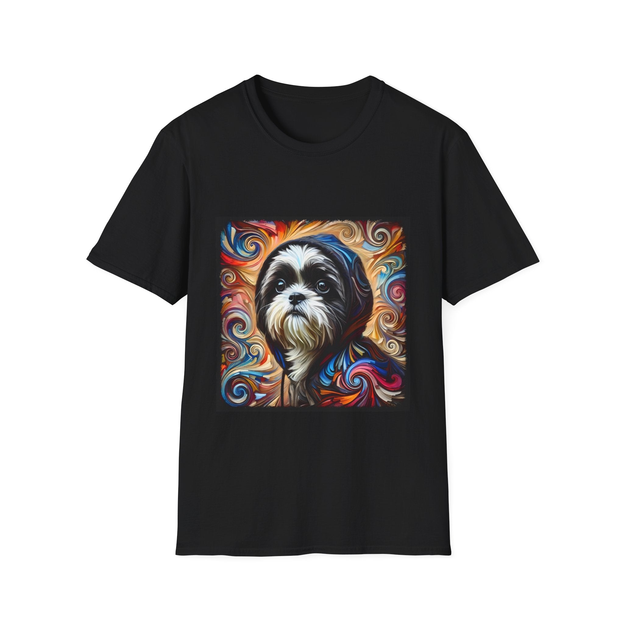 Shih Tzu Hoodie Swirl |  Unisex Dog T-Shirt