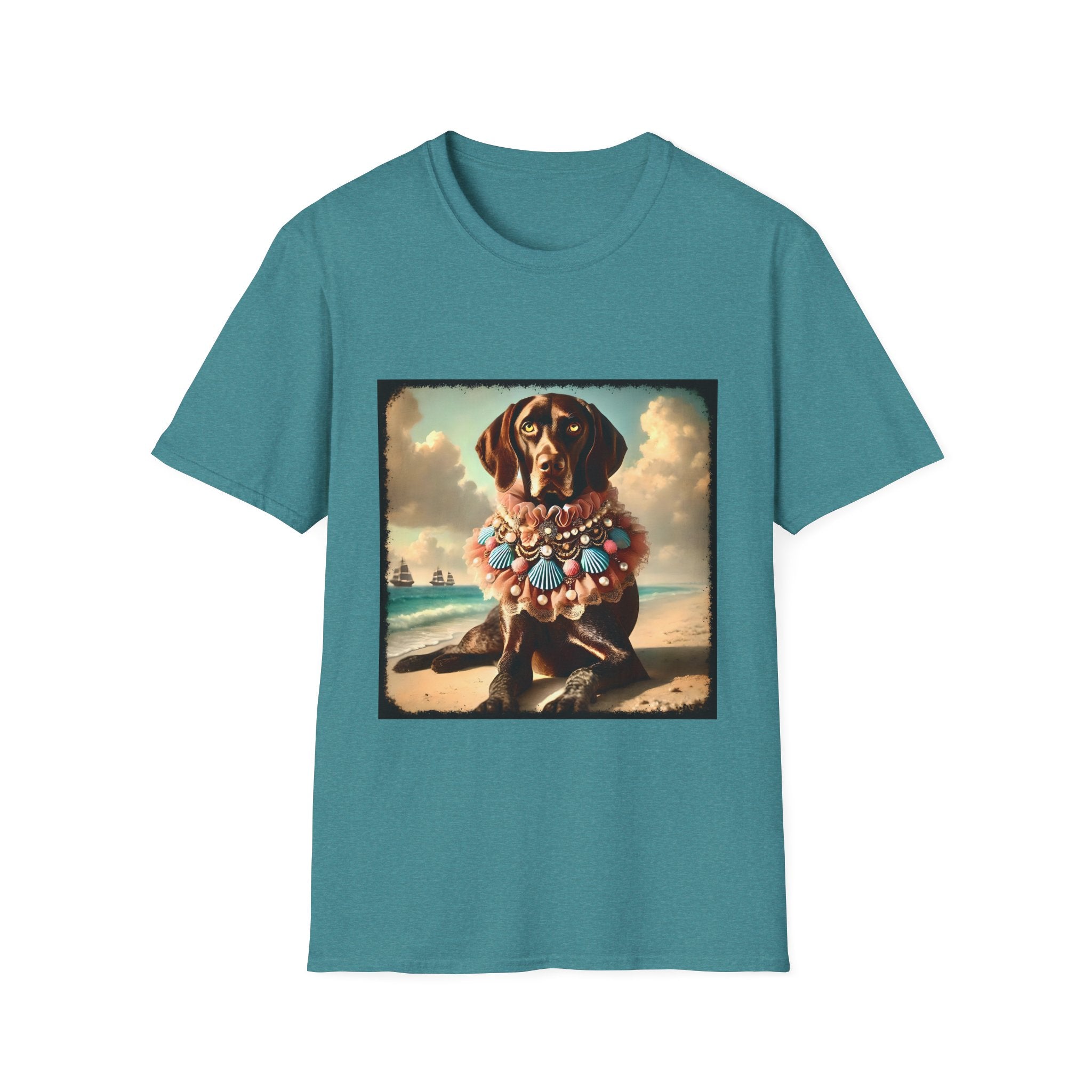 German Shorthaired Pointer Beach Babe | Unisex Dog T-Shirt