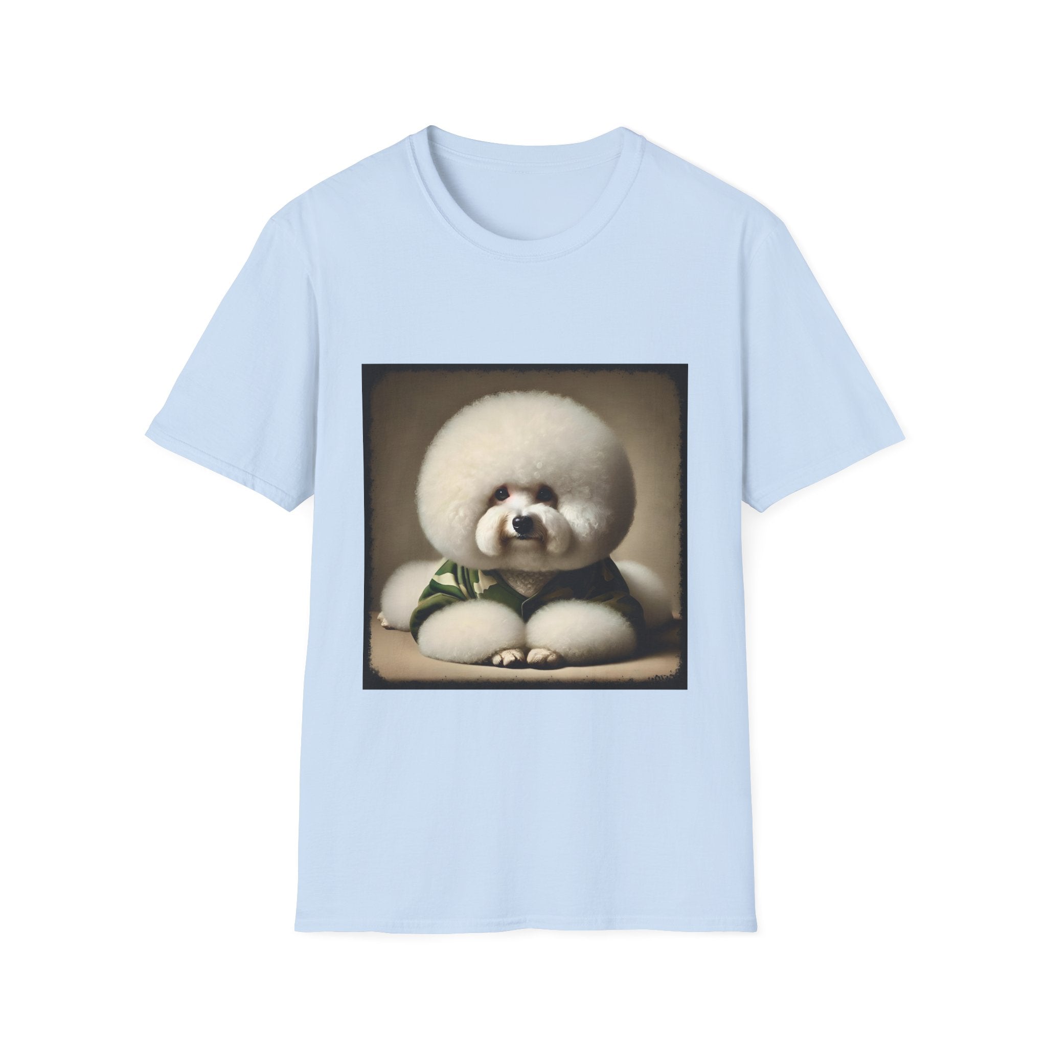 Bichon Frise Combat Cutie | Unisex Dog T-Shirt