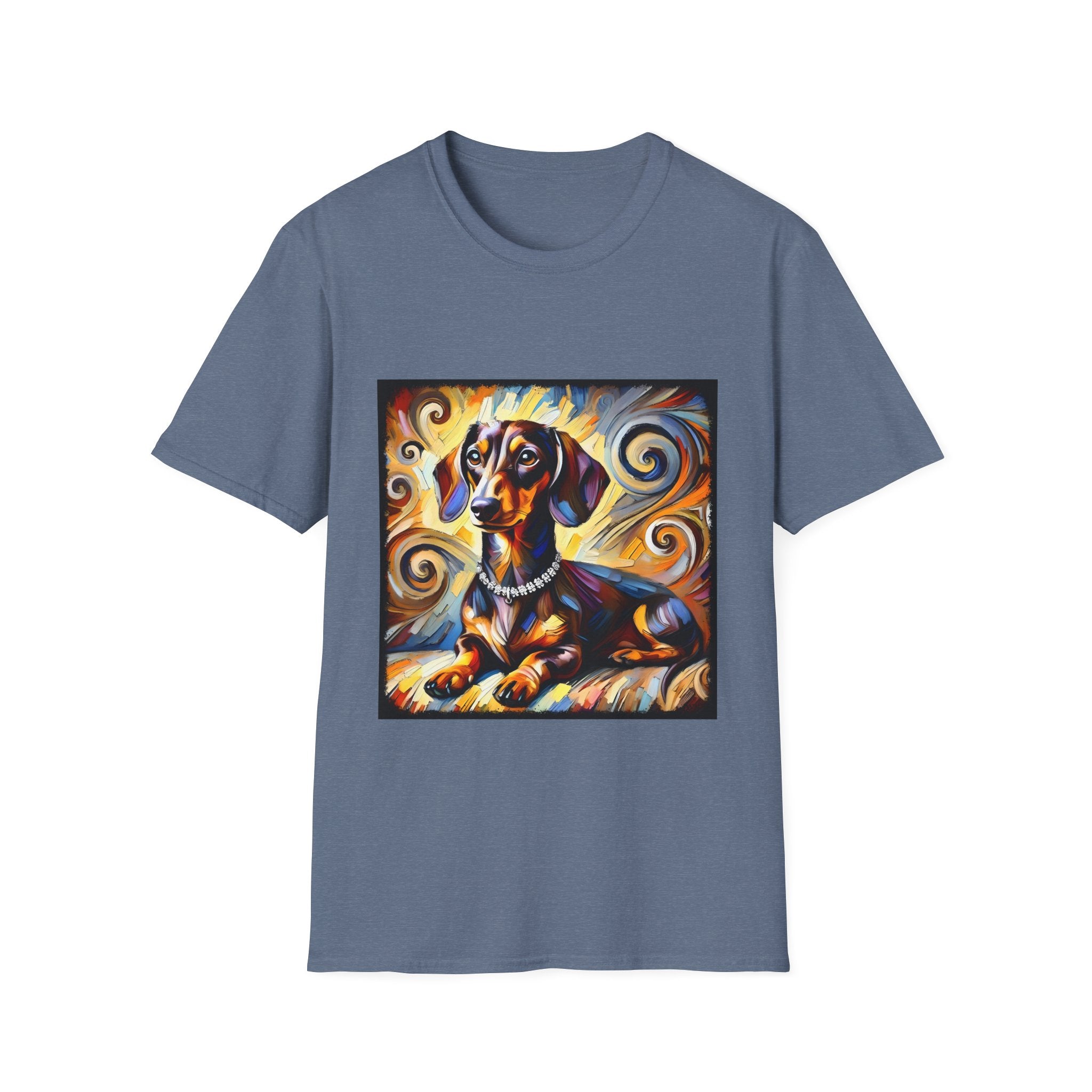 Dachshund Sun Swirl | Unisex Dog T-Shirt