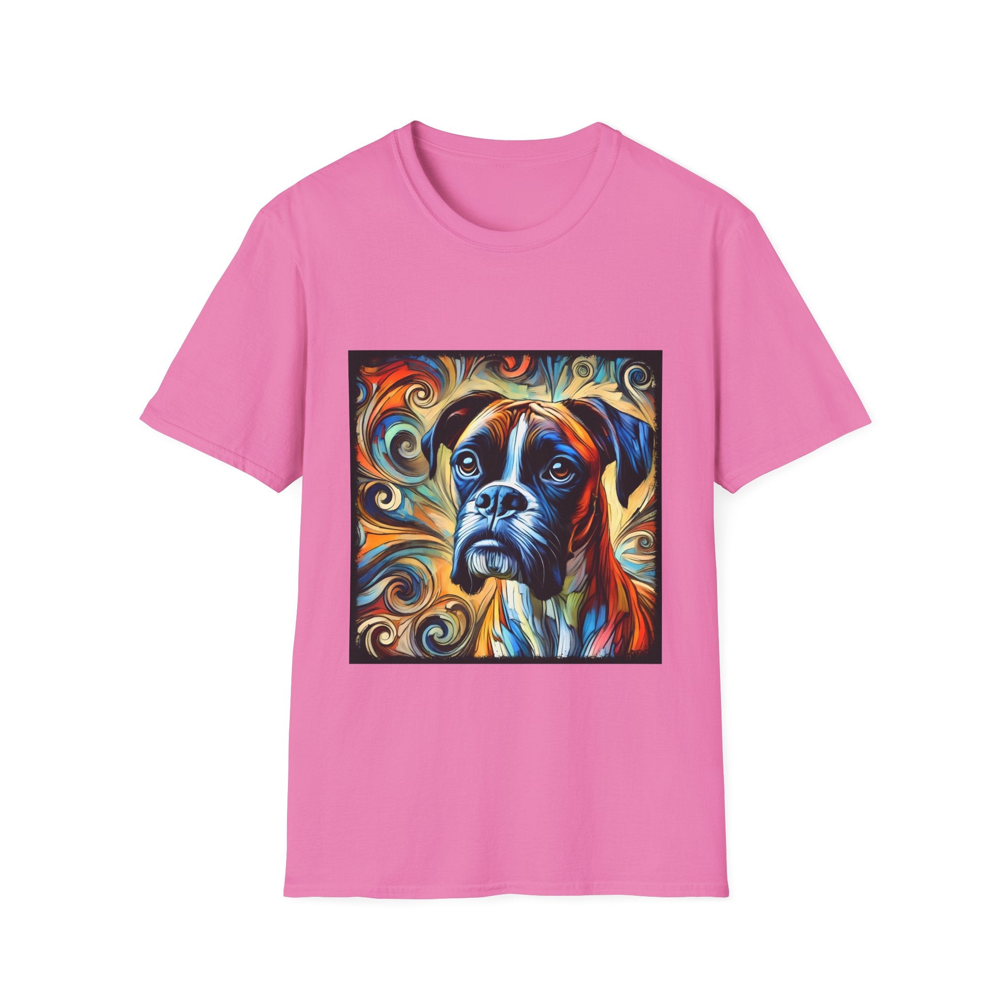 Boxer Warm Swirl | Unisex Dog T-Shirt