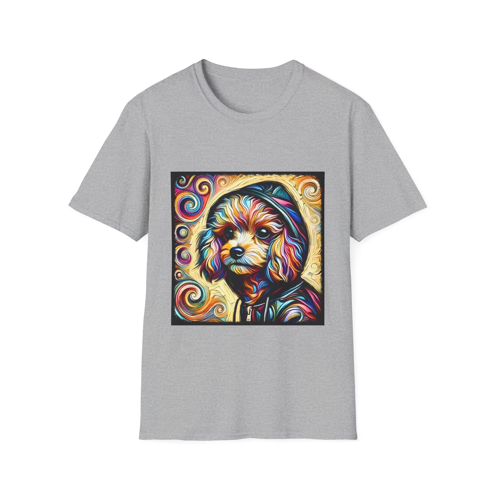 Poodle Chill Swirl | Unisex Dog T-Shirt