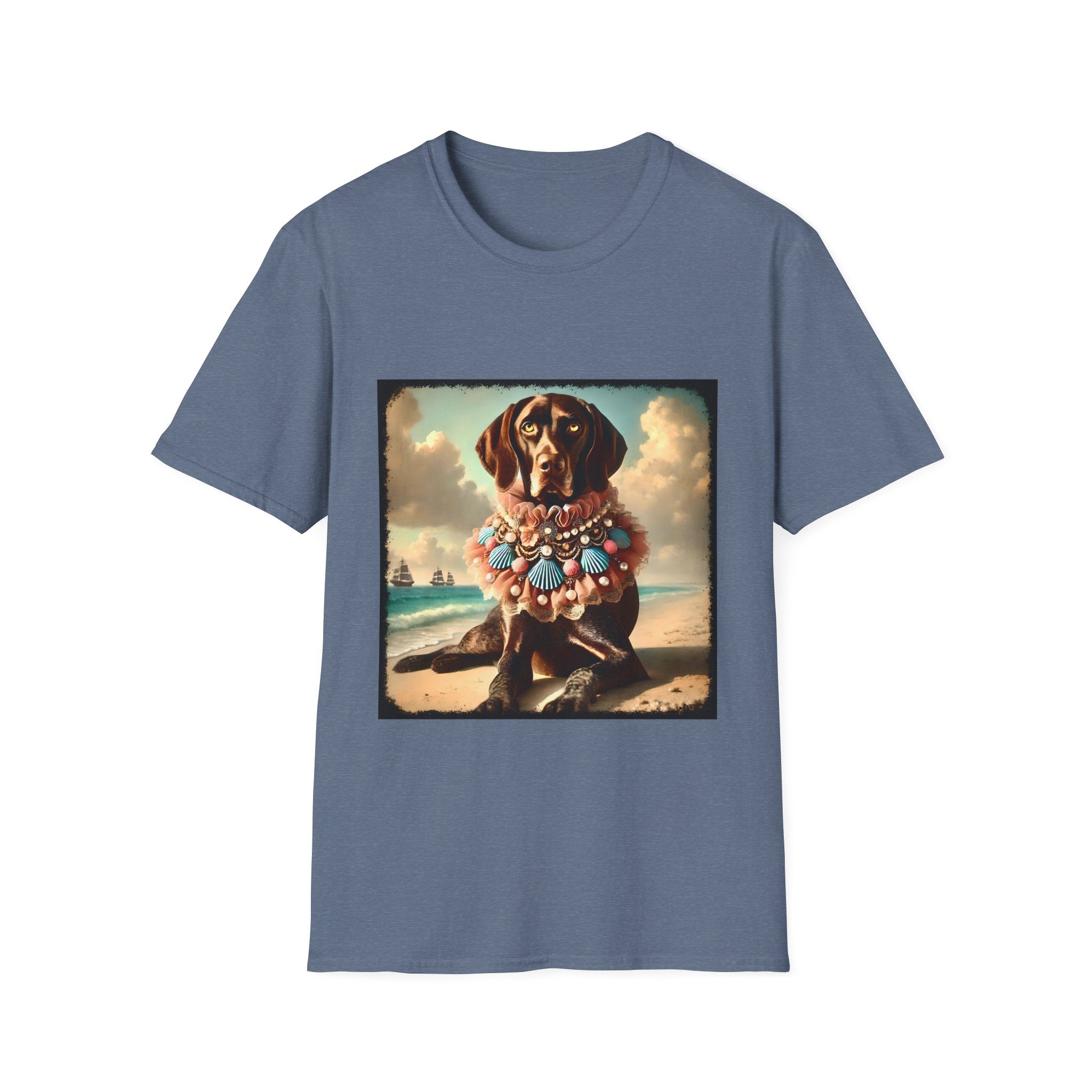 German Shorthaired Pointer Beach Babe | Unisex Dog T-Shirt