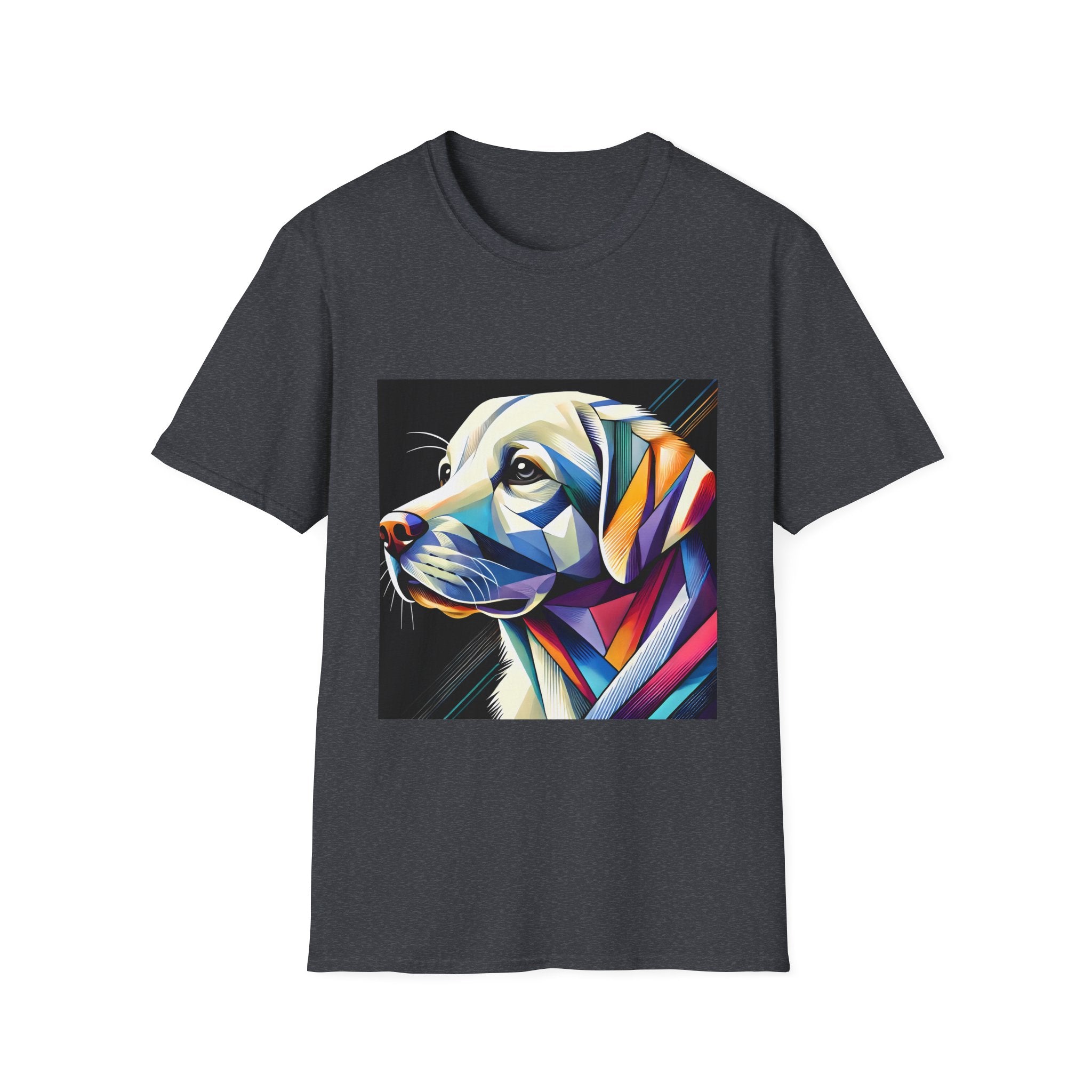Labrador Retriever Multicolor Geometric | Unisex Dog T-Shirt