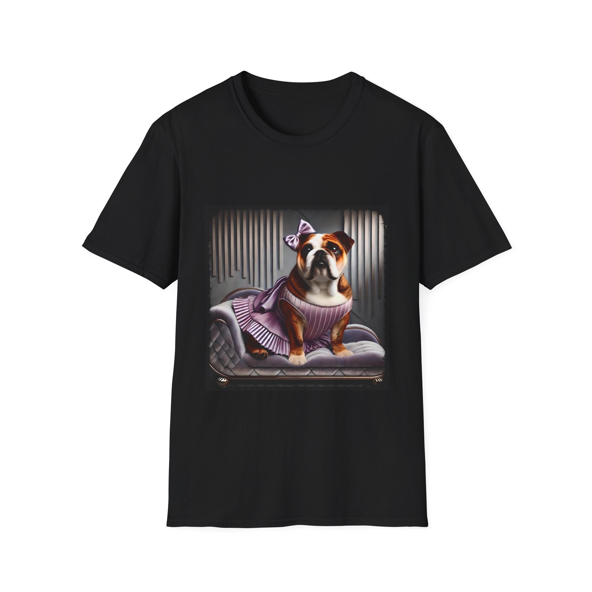 Bulldog Lilac Lovey | Unisex Dog T-Shirt