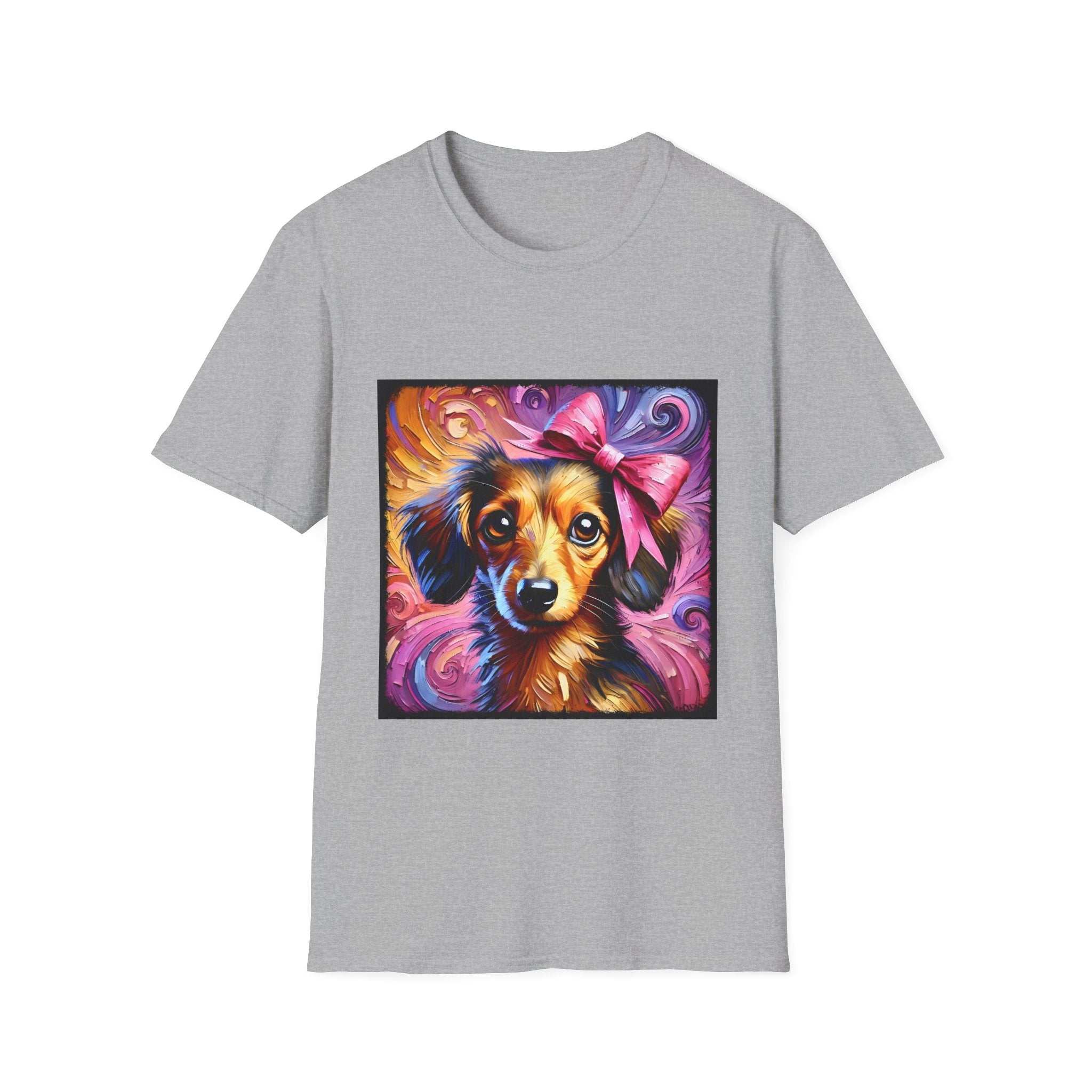 Dachshund Beautiful Swirl | Unisex Dog T-Shirt